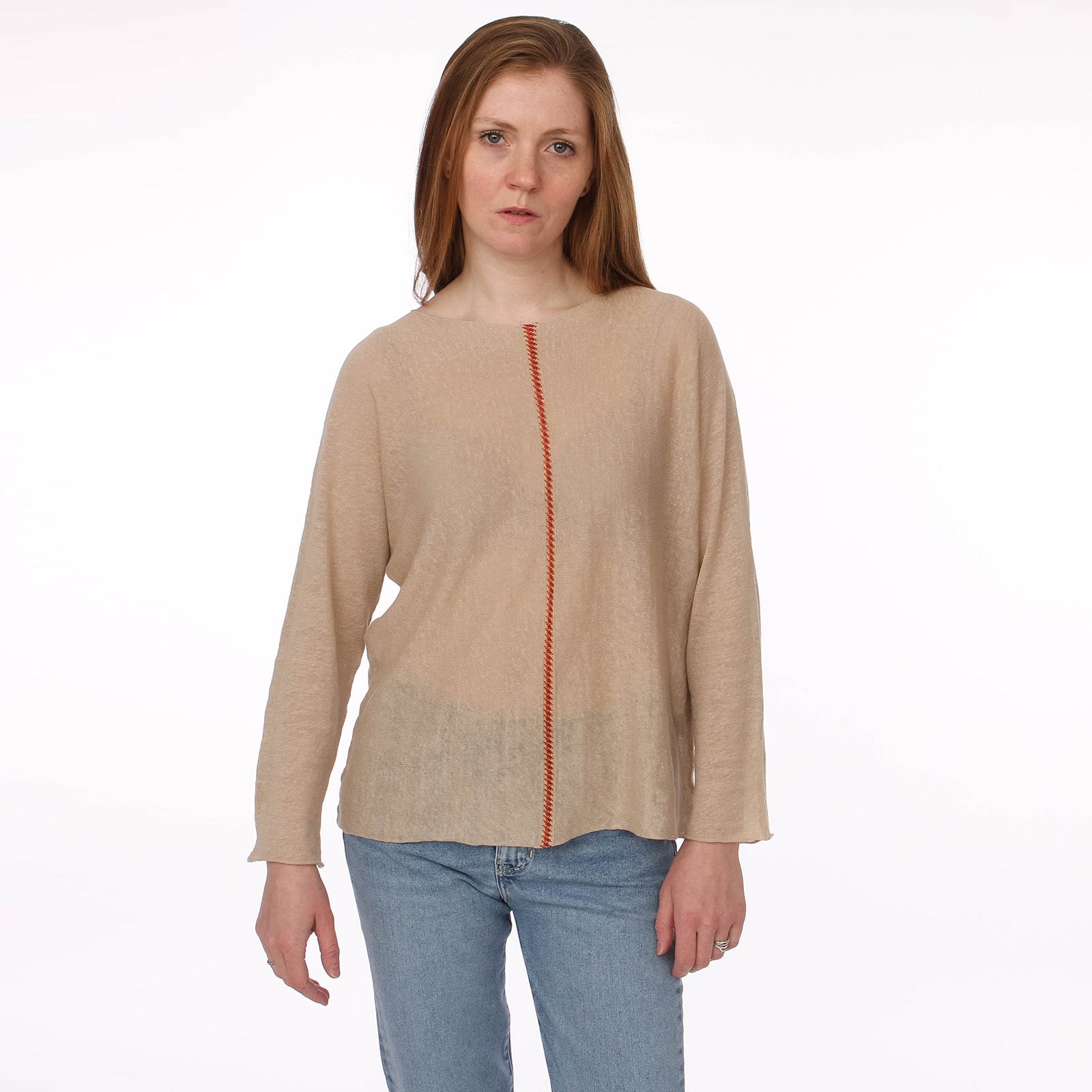 Bilkis Linen Shirt beige Maison Anje