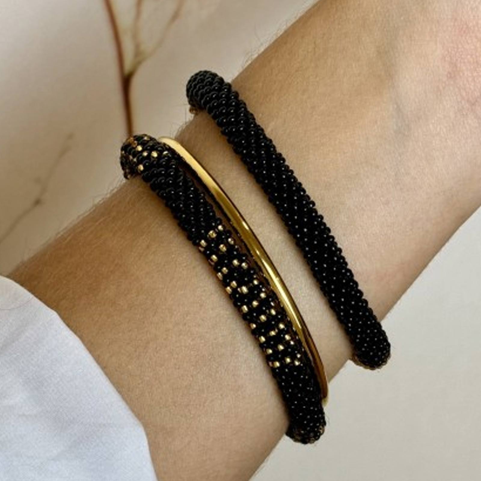 Nepalese Bracelet black N11 Maison Kizo