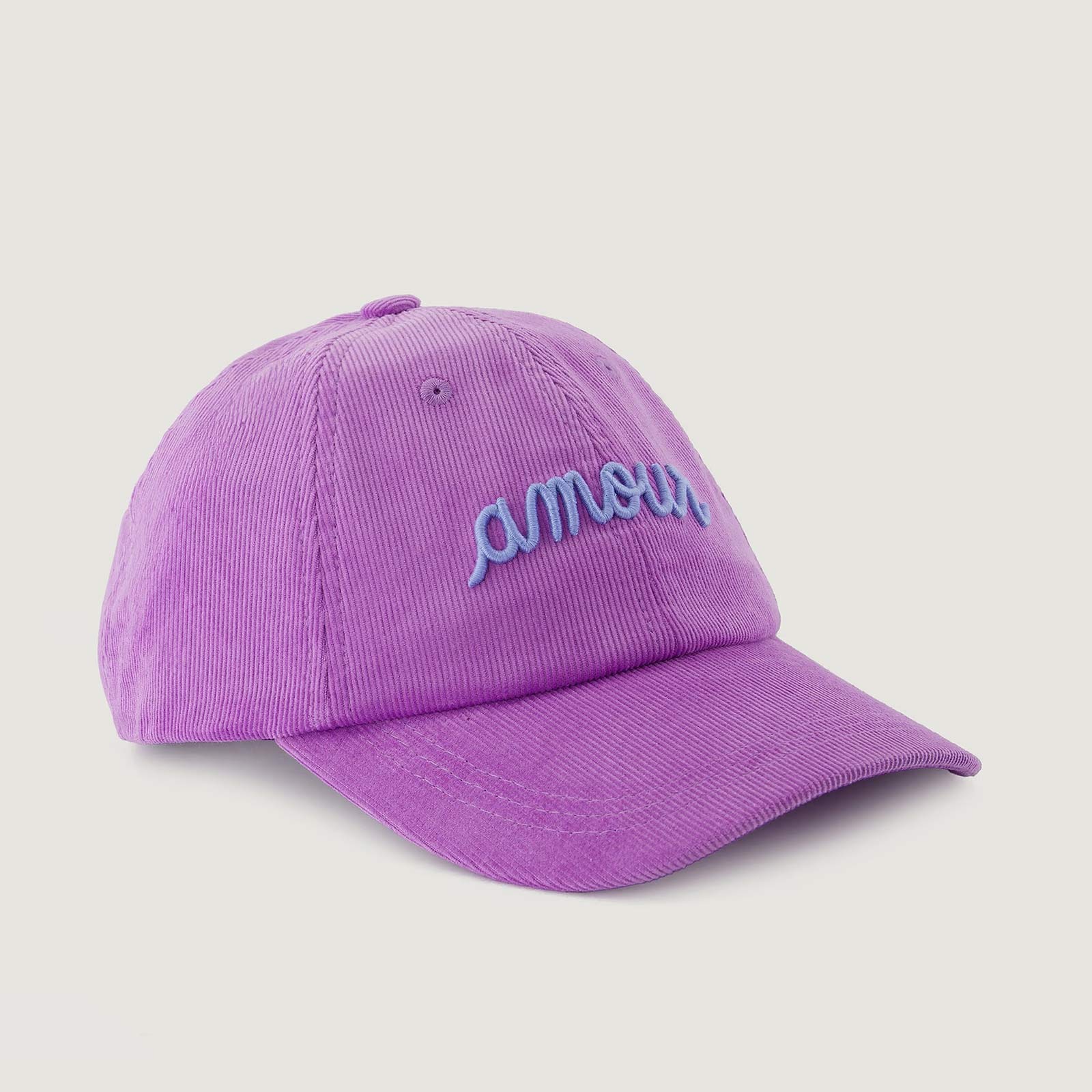 Beaumont Amour Cord velvet violet Maison Labiche