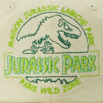 Beaumont MLB X Jurassic Park Logo Cord Cap vanilla