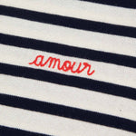 Colombier T-Shirt Amour ivory/navy