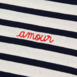 Colombier T-Shirt Amour ivory/navy