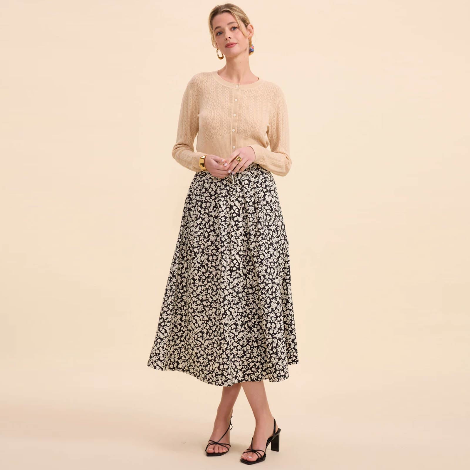 Astrid Skirt mini flowers