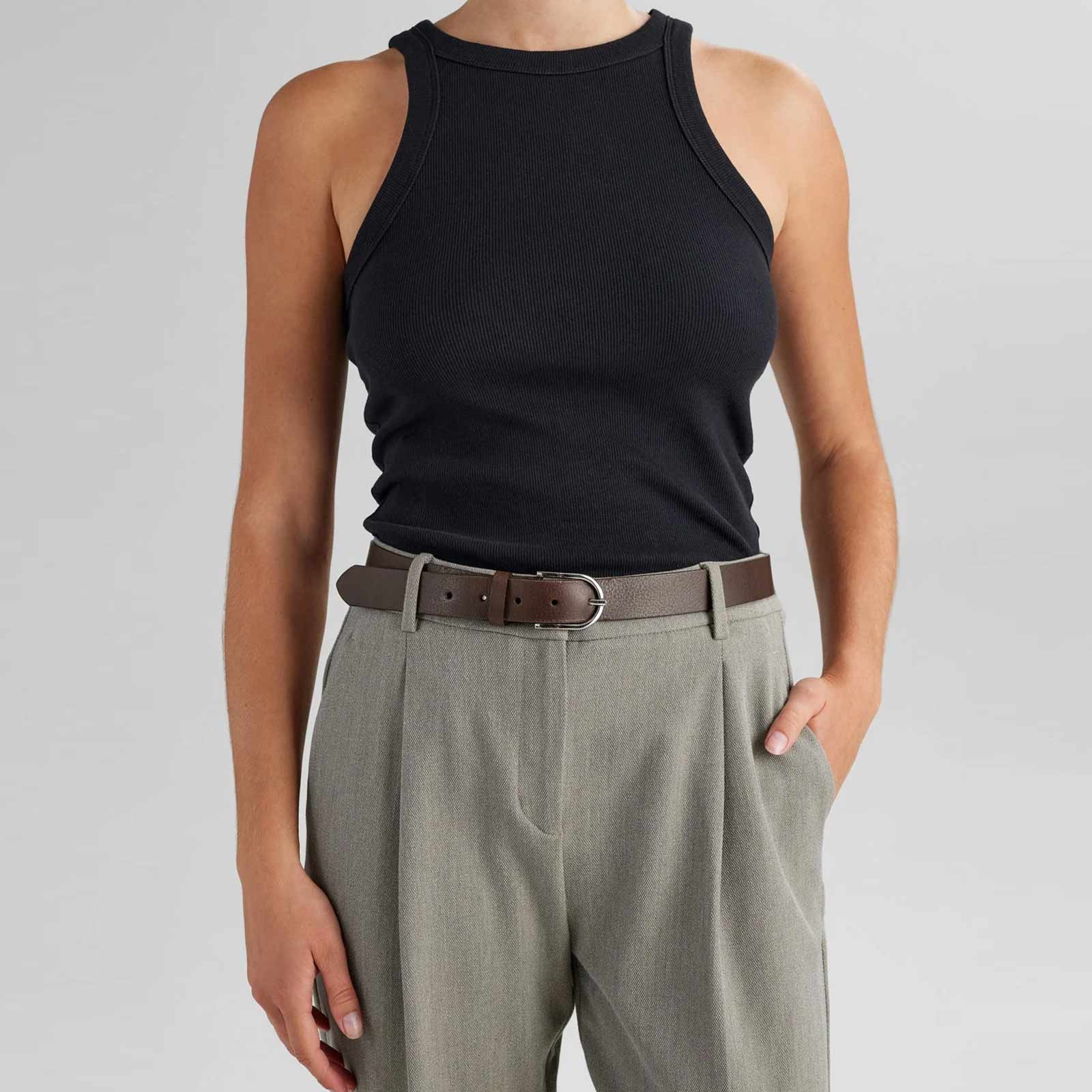 AdeliaMBG Belt dark brown