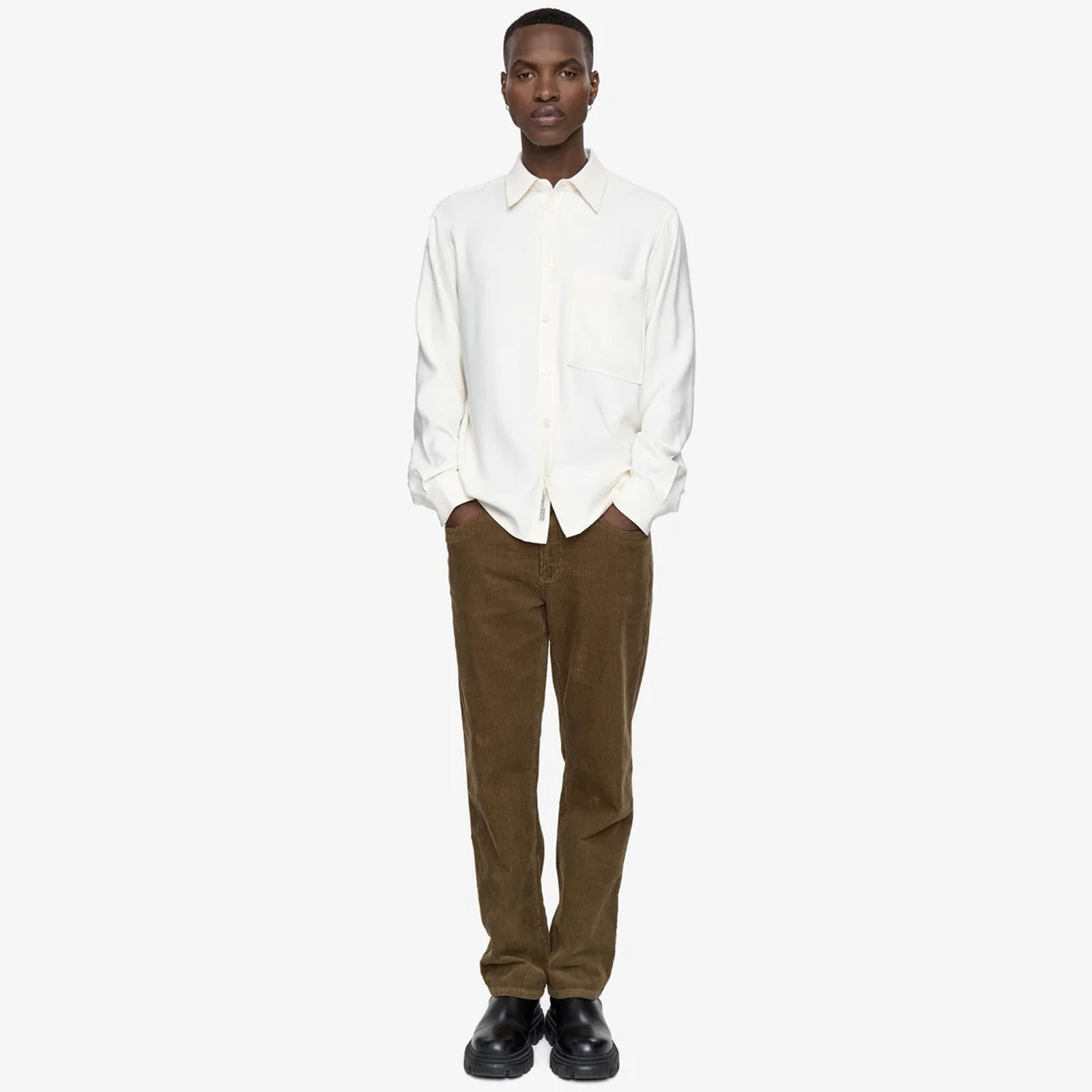 Arrow Regular Cord Pant 4883 shitake