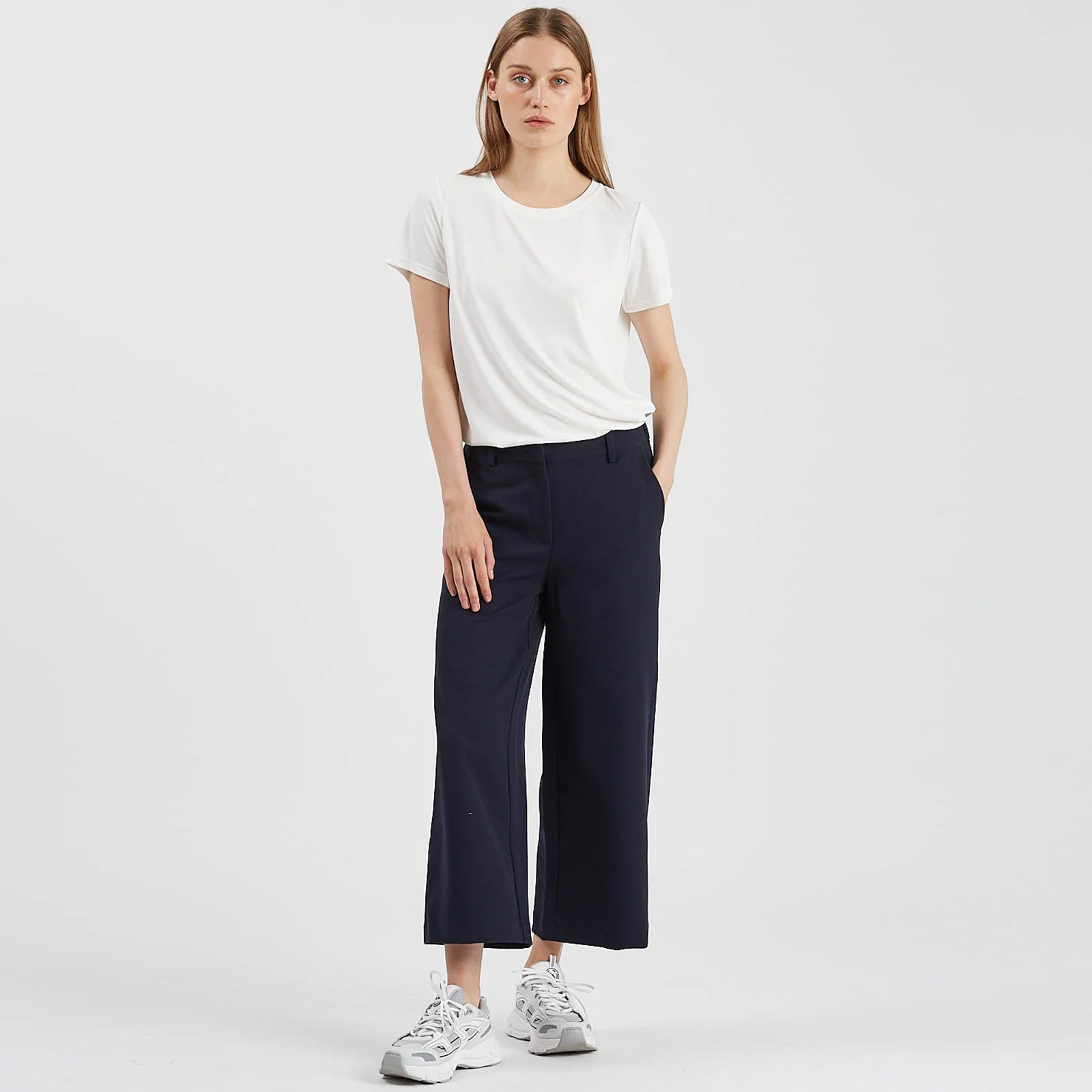 Culotta 2.0 Casual Pants 687 navy blazer