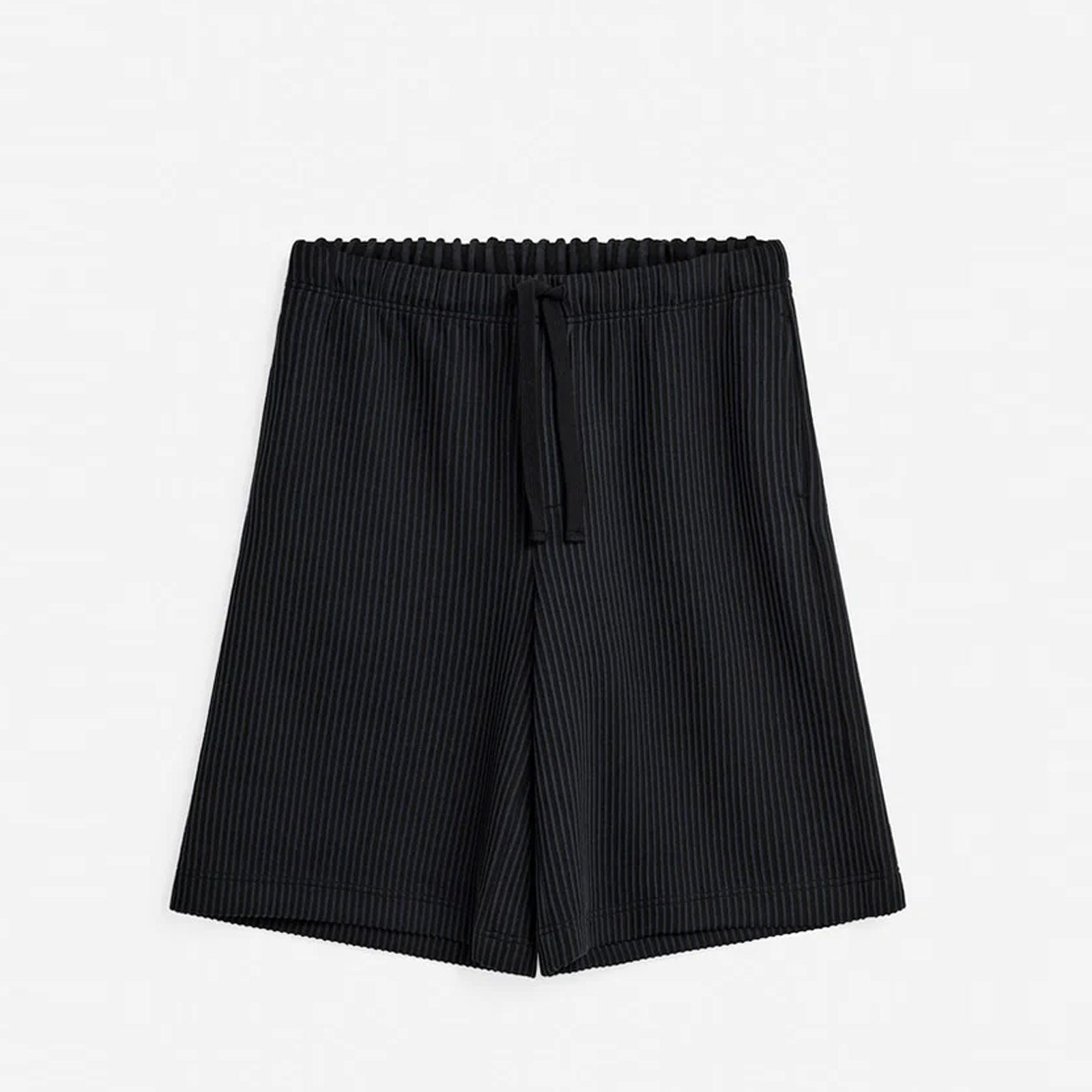 Jasper Wide Striped Shorts black Minimum