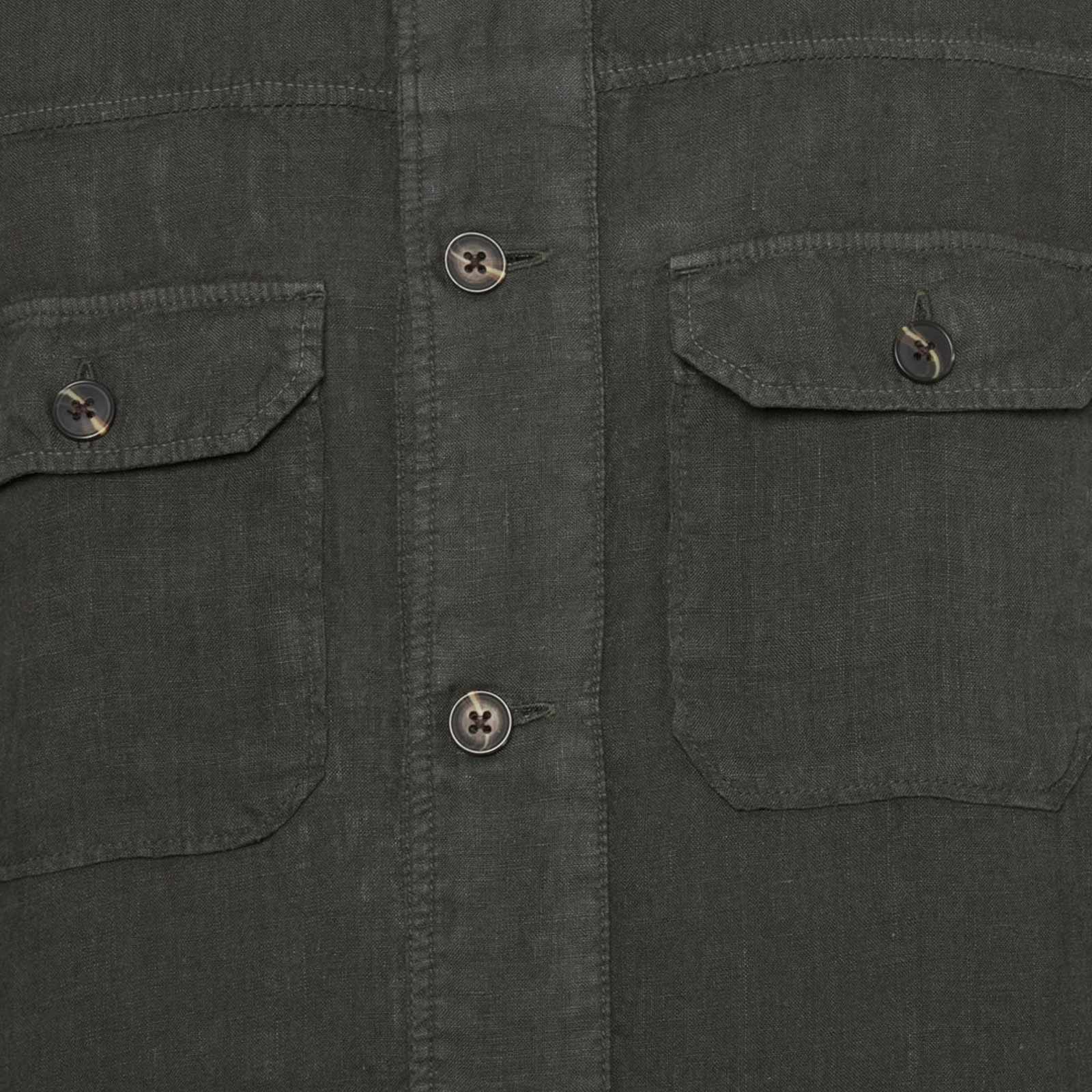 Micah Overshirt black ink