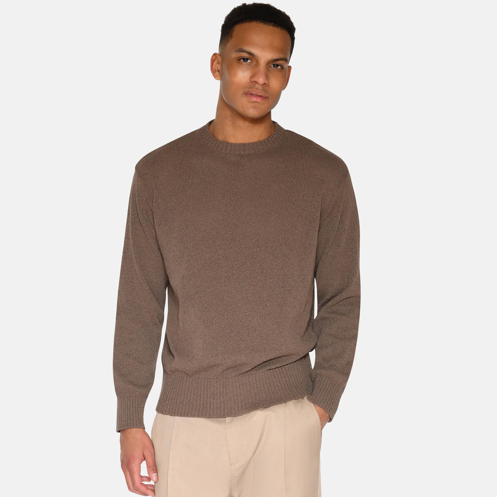 Roland 4122 knitted Jumper shitake