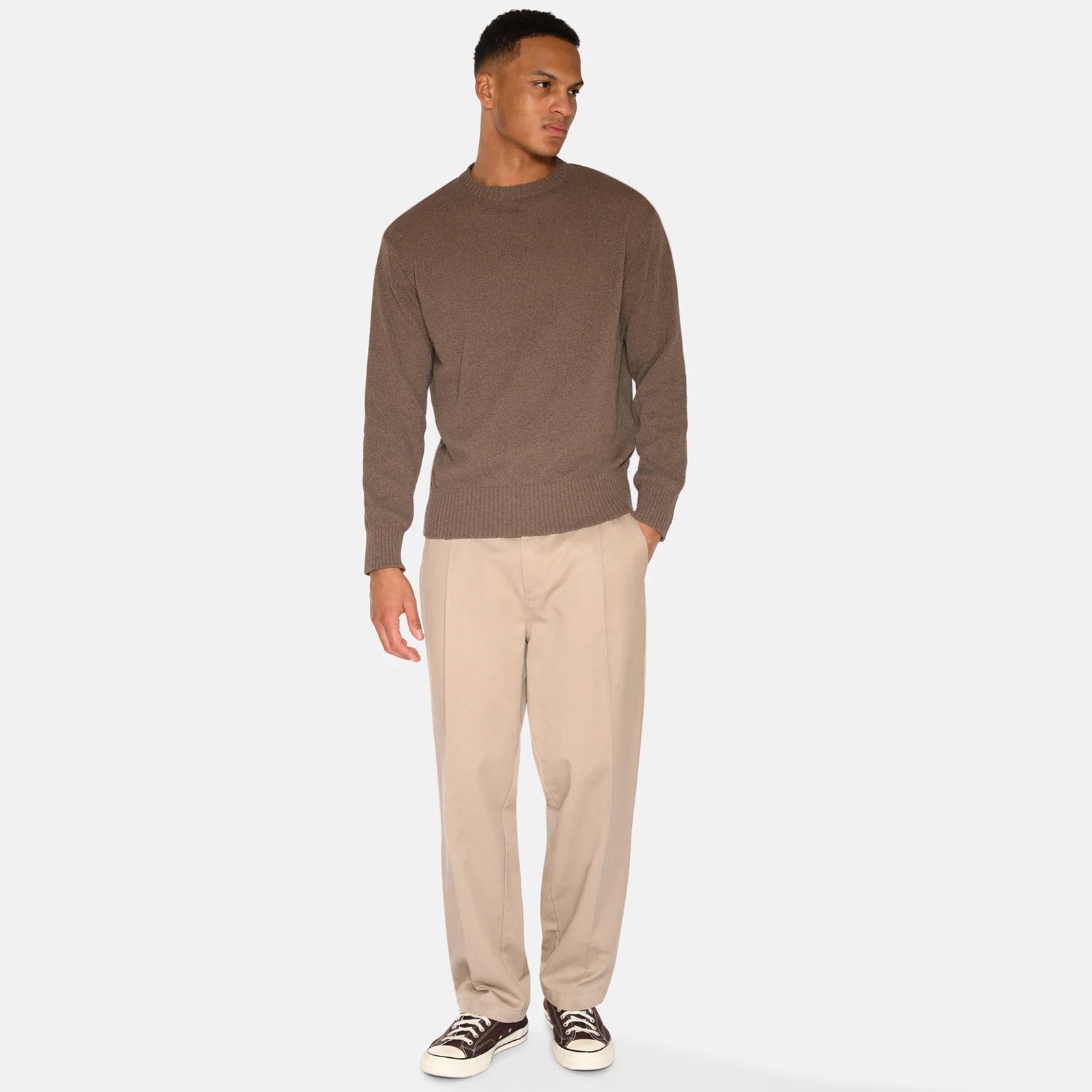 Roland 4122 knitted Jumper shitake