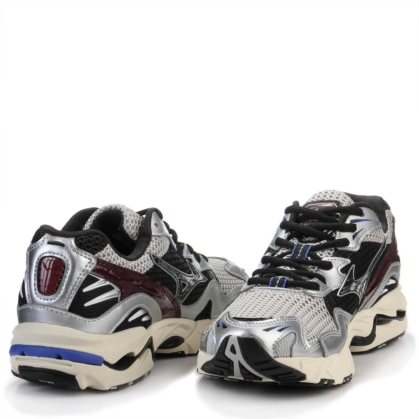 Wave Rider 10 harbor mist/black/fig Mizuno