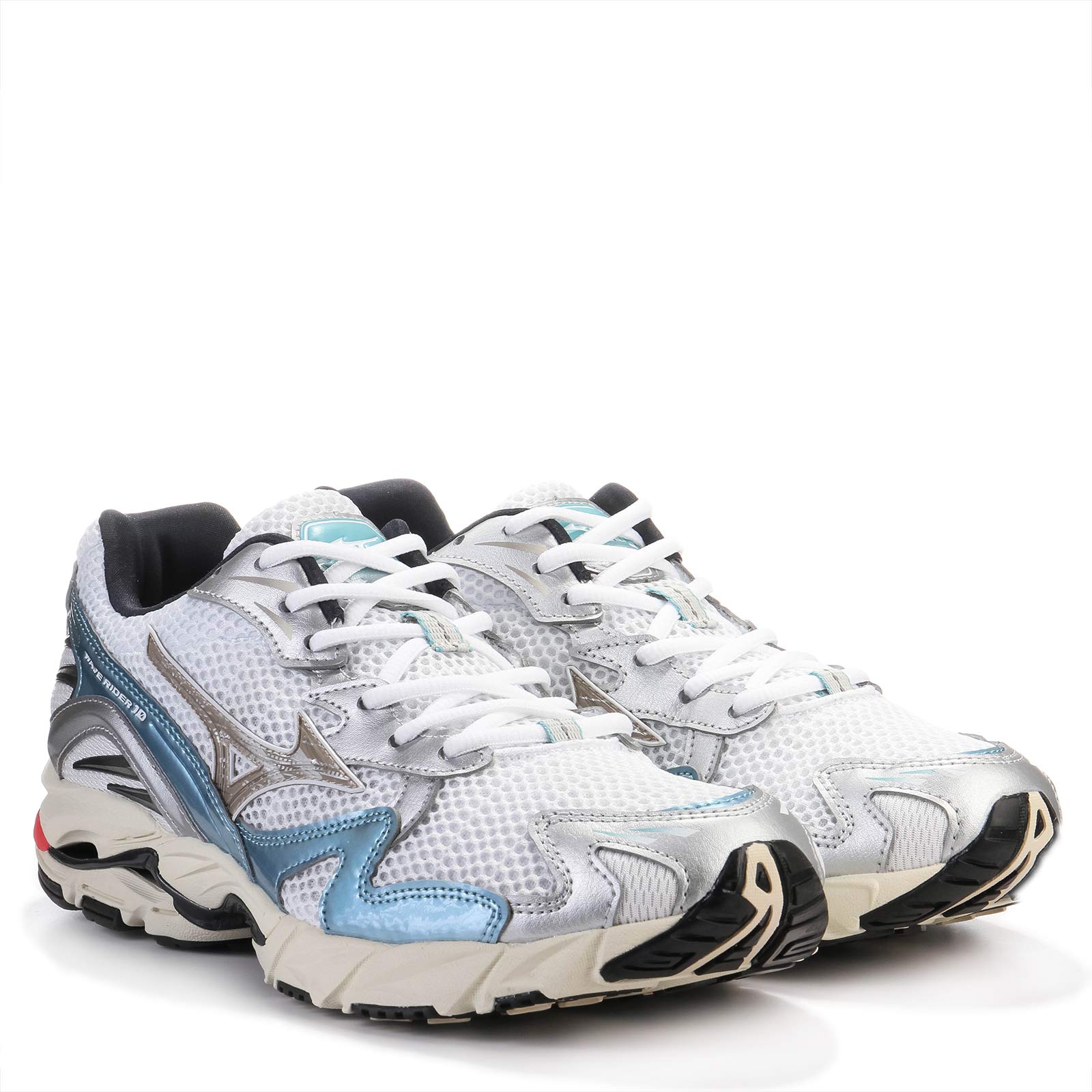 Wave Rider 10 white/vintage khaki/reef waters Mizuno