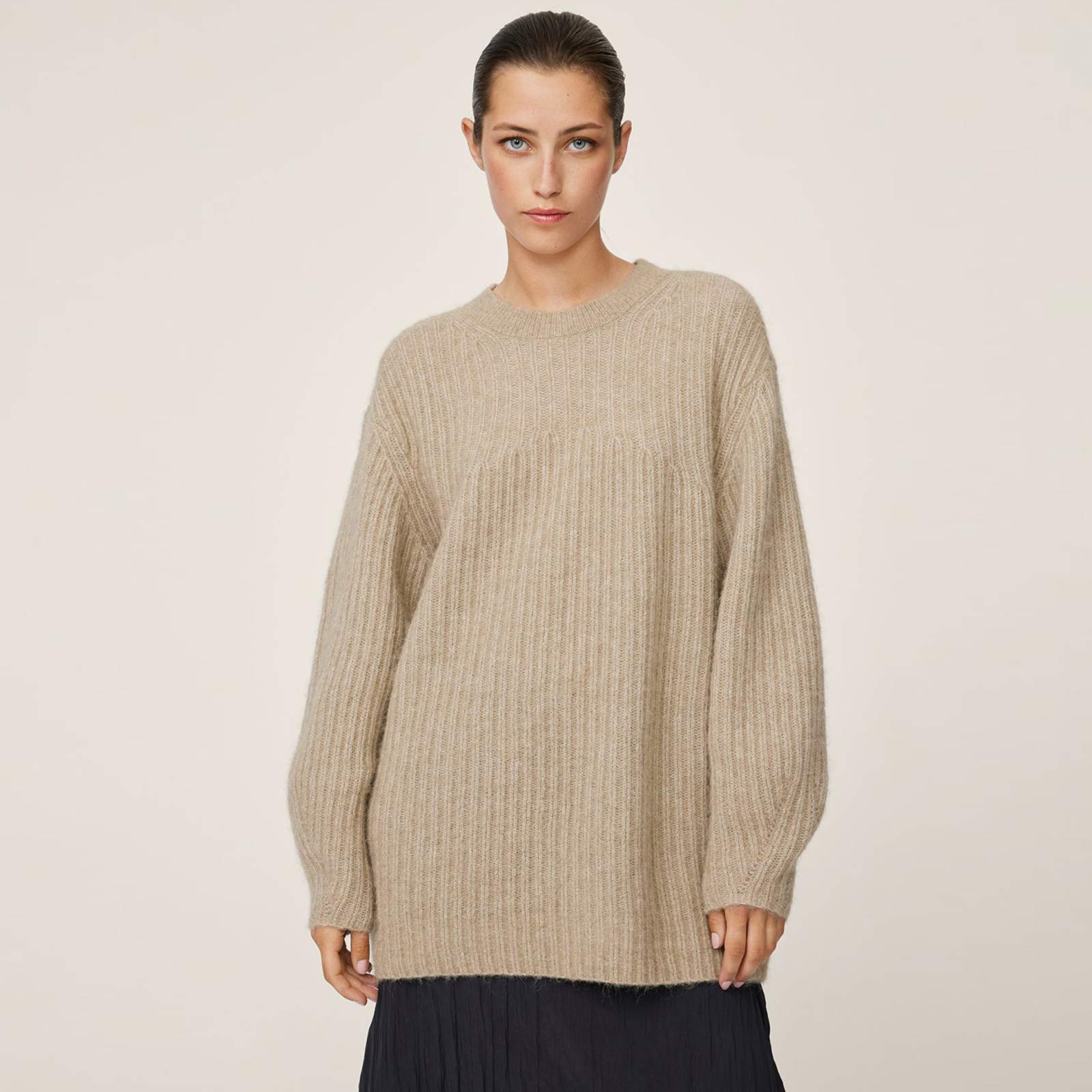 MSCHSigune Nenaya Pullover trench coat melange