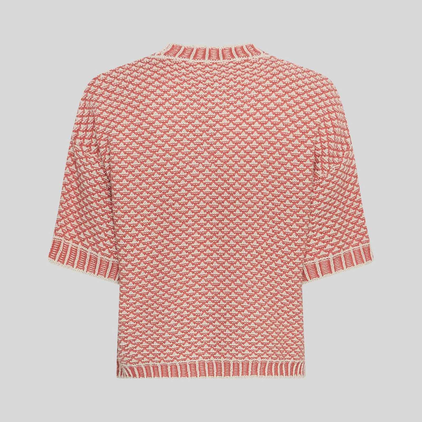 MSCHCatina Pilla 2/4 Pullover oatmeal/faded rose MSCH Copenhagen