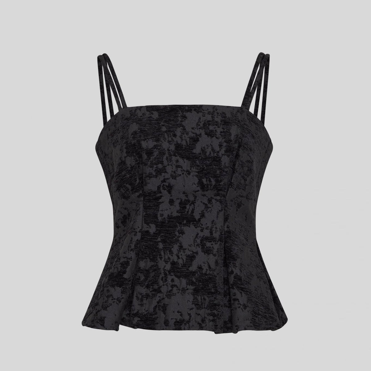 MSCHClaudia Strap Top black