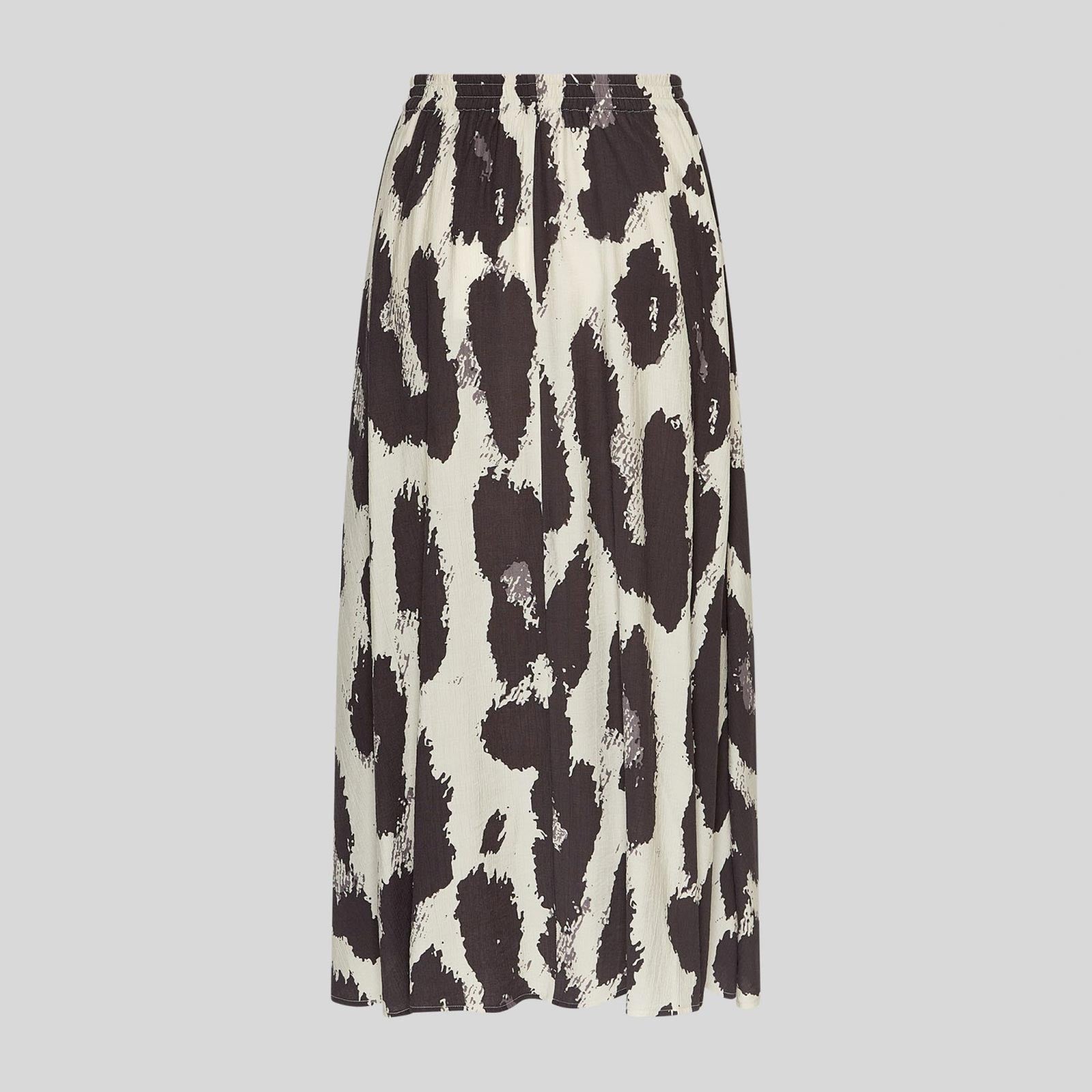 MSCHKaralie Jusia HW Skirt licorice leo MSCH Copenhagen