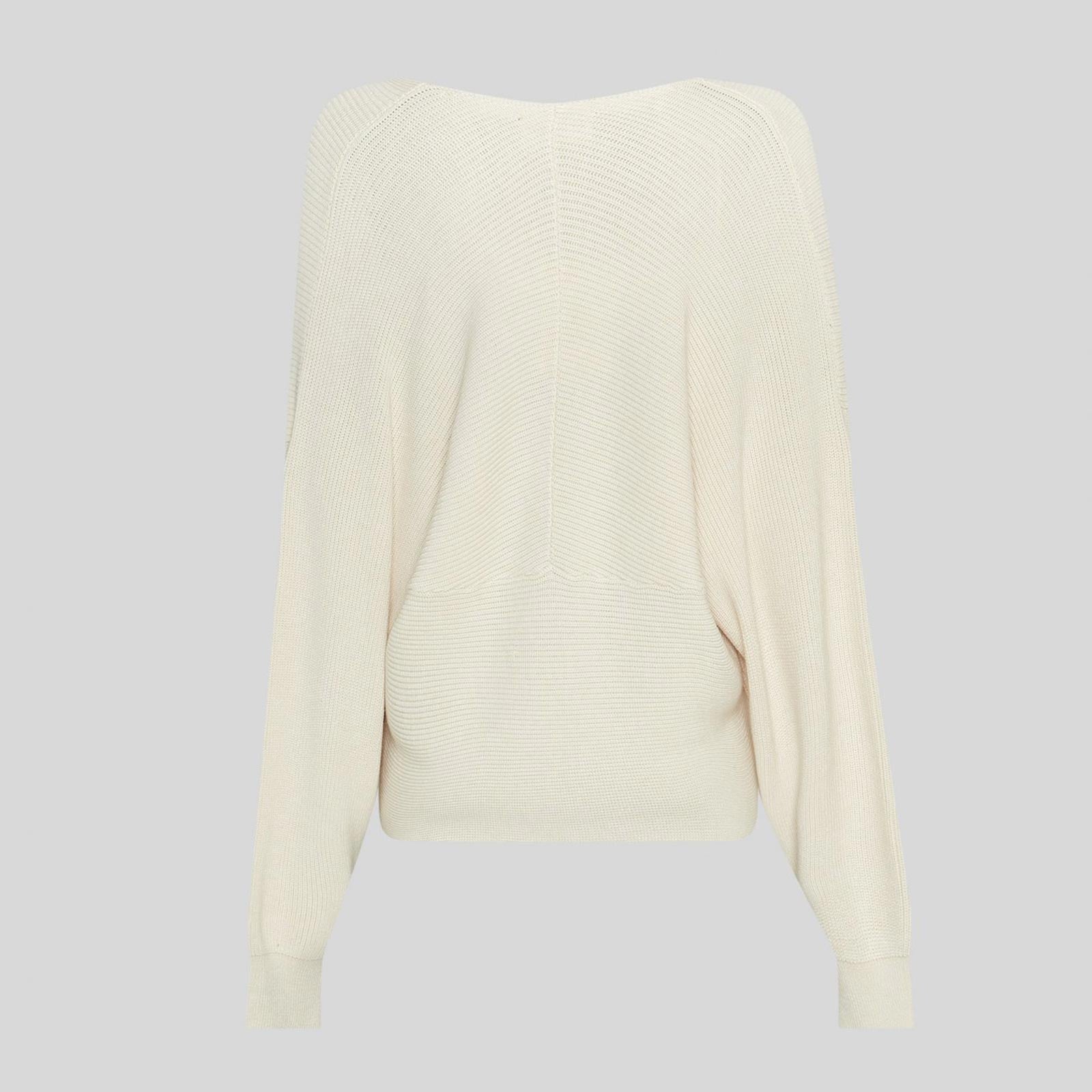 MSCHZinelle Rachelle Wrap Pullover fog melange 19534 MSCH Copenhagen