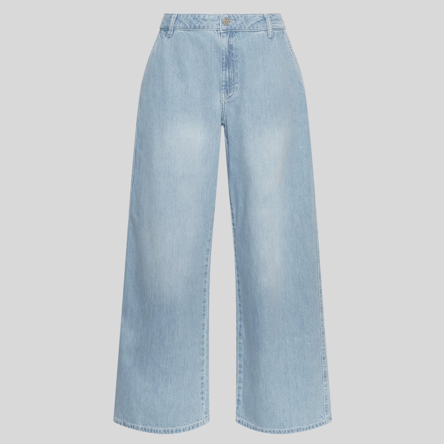 MSCHIngrid Lis HW Wide Jeans light blue wash