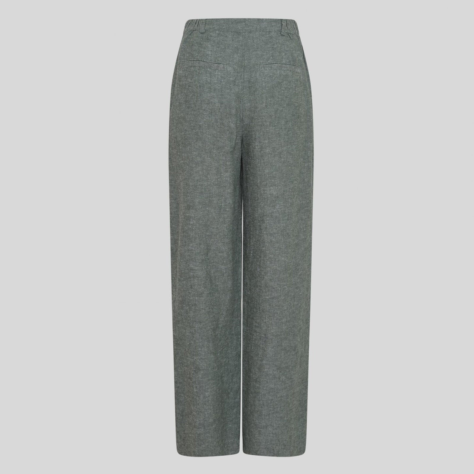 MSCHPennie Ginia HW Pants laurel wreath mel. MSCH Copenhagen