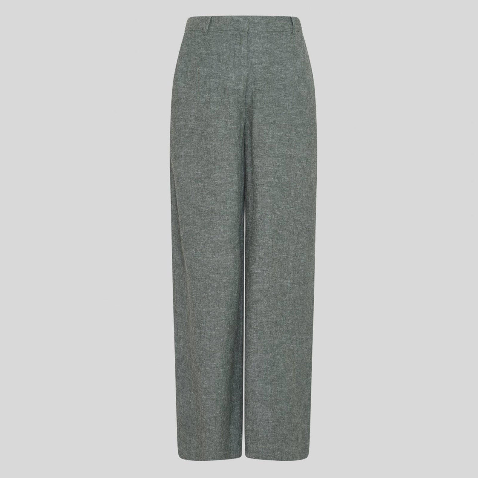MSCHPennie Ginia HW Pants laurel wreath mel. MSCH Copenhagen