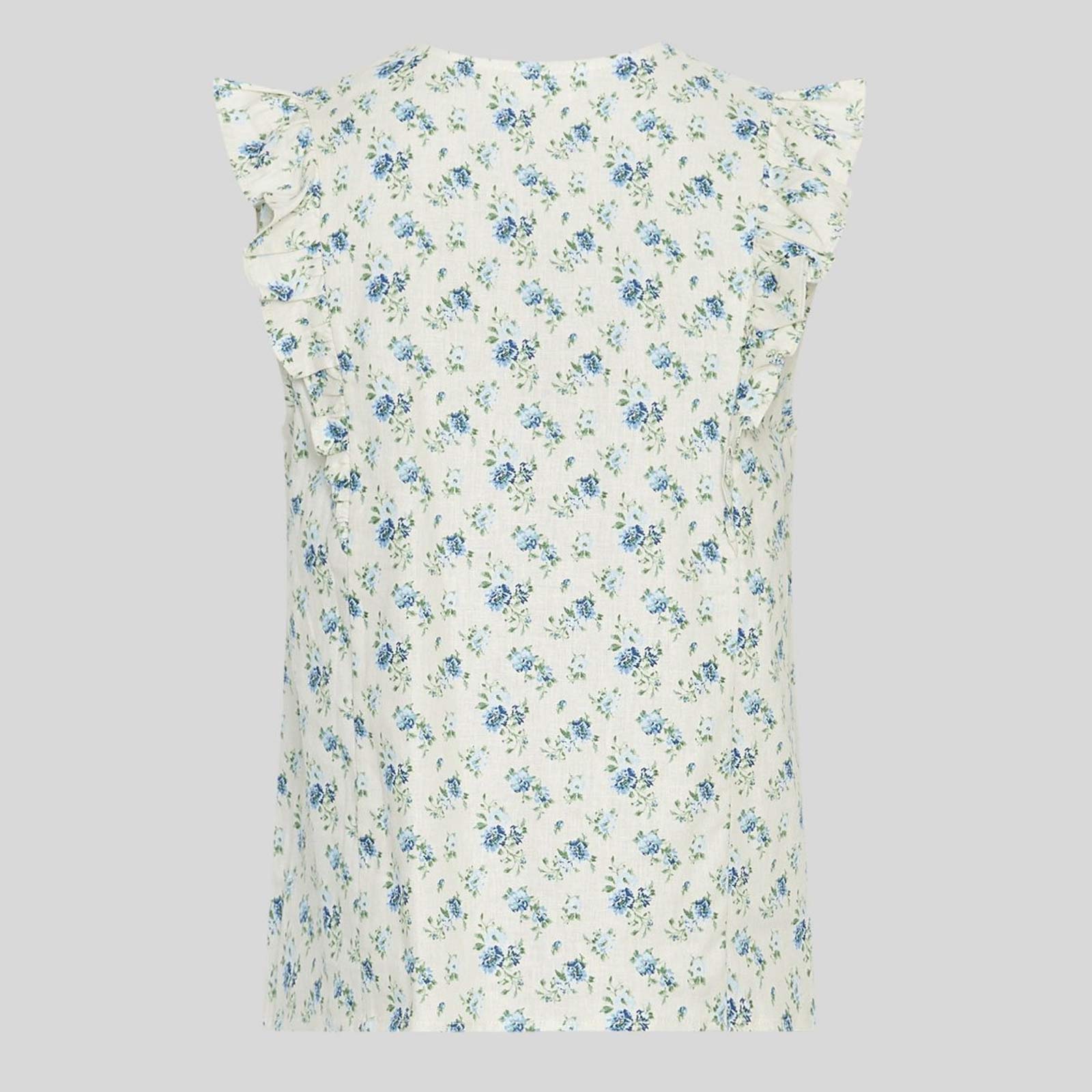 MSCHSolfried S/S Top AOP marina flower MSCH Copenhagen