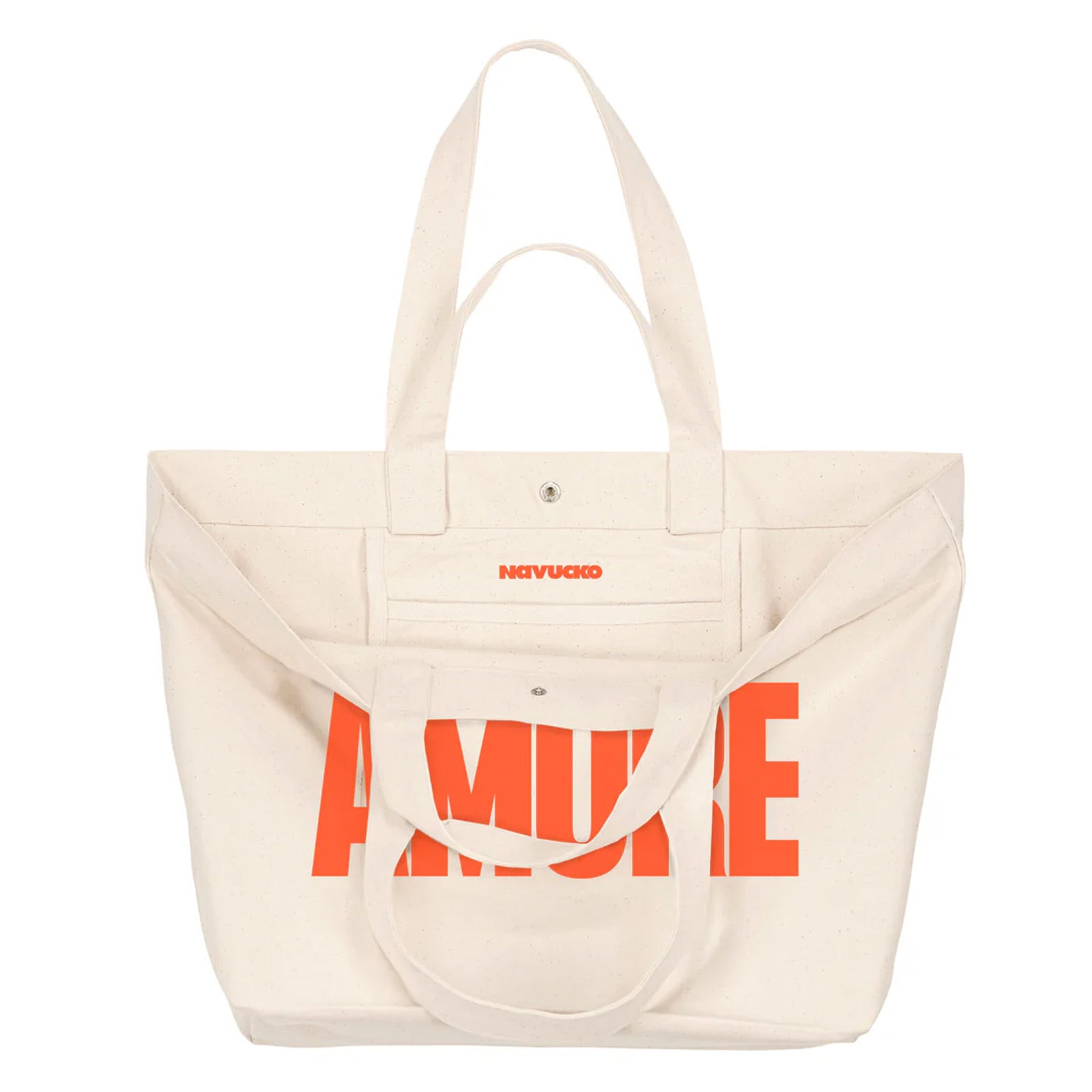 Amore Shopping Bag 2.0 natural/orange Navucko