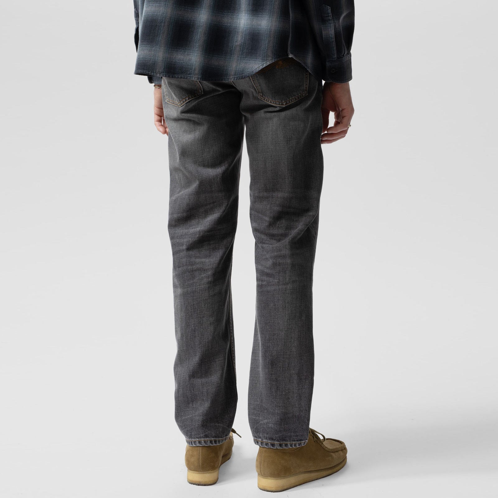 Rad Rufus Jeans grey crosshatch Nudie Jeans