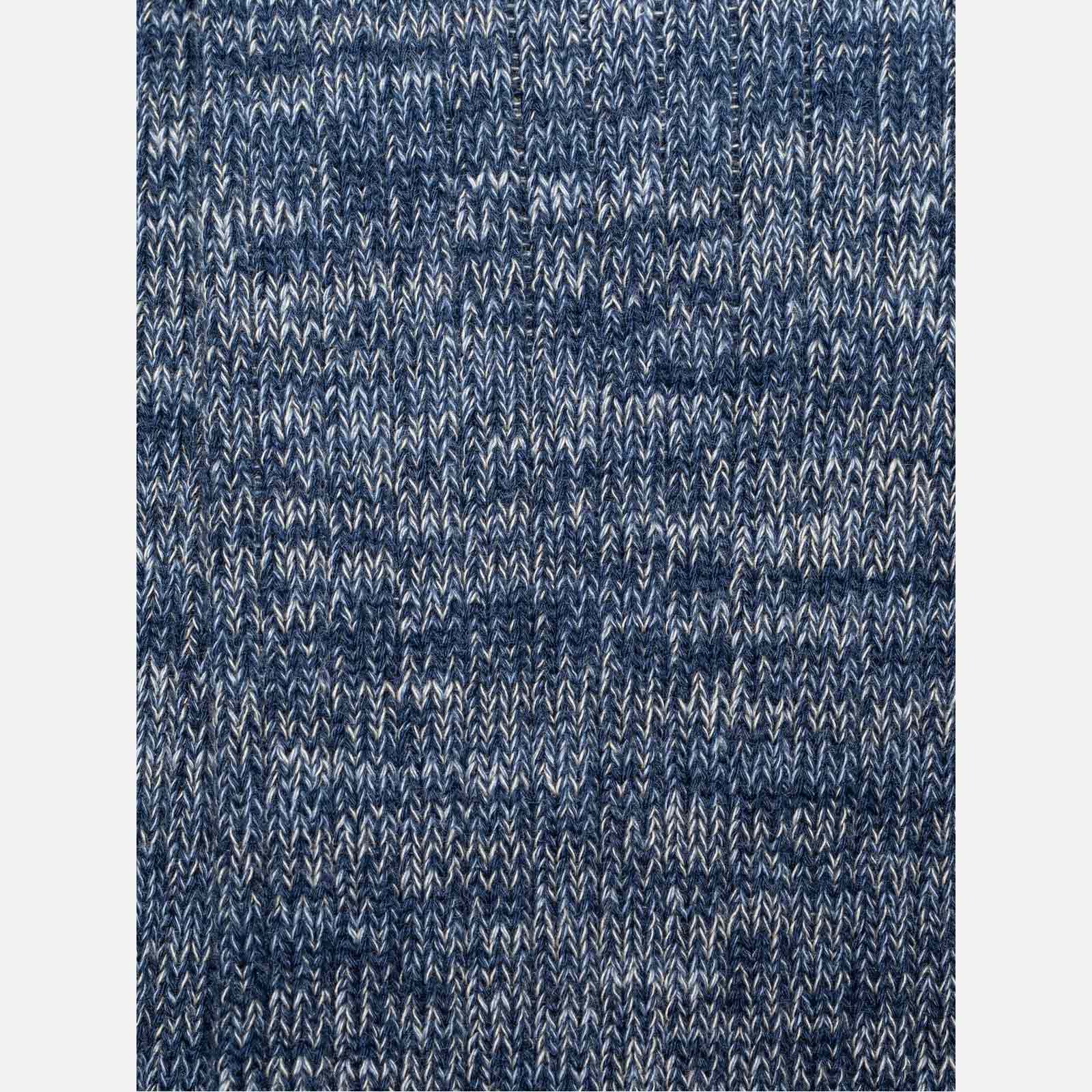Rasmusson Mens Rib Sock blue