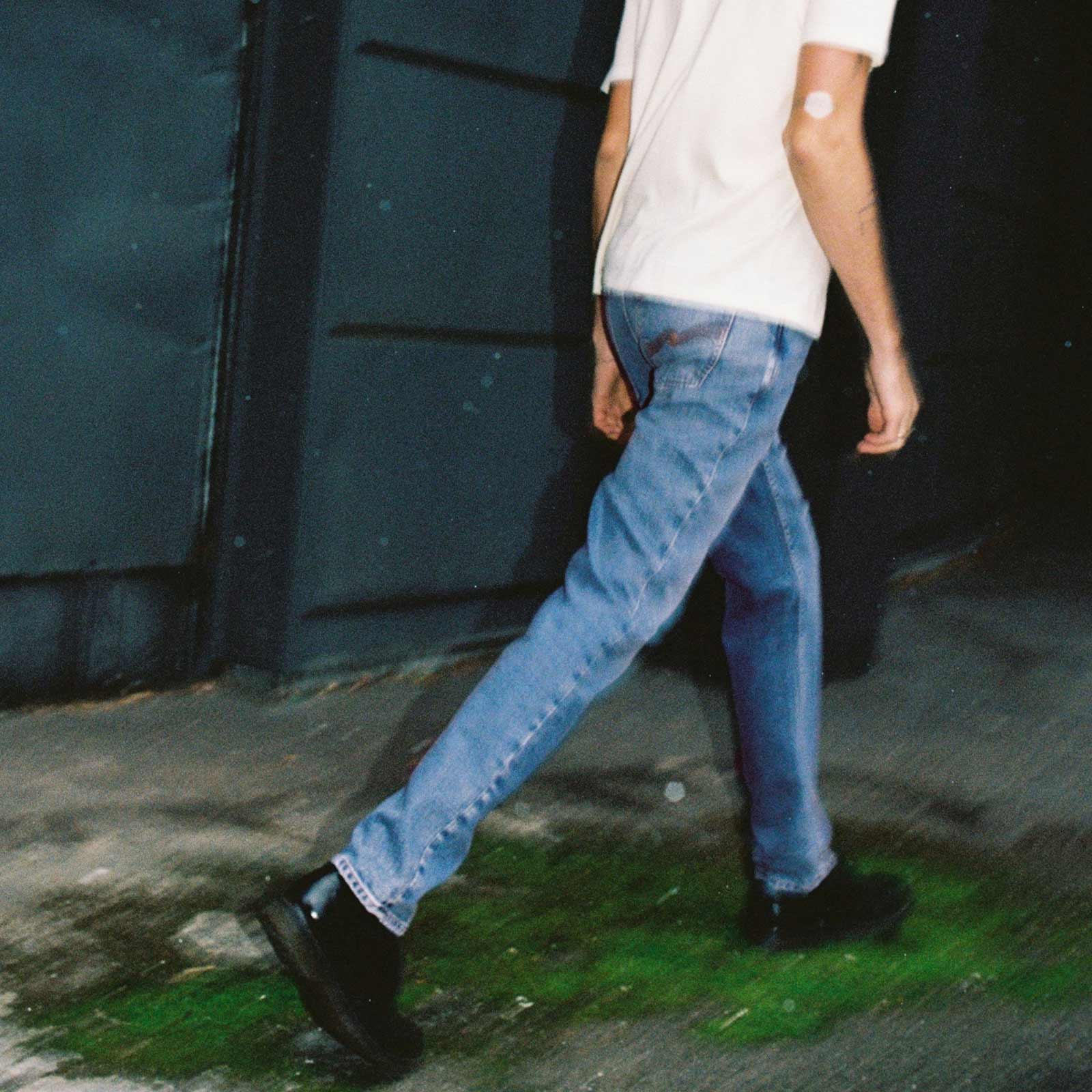 Solid Ollie Jeans worn vintage