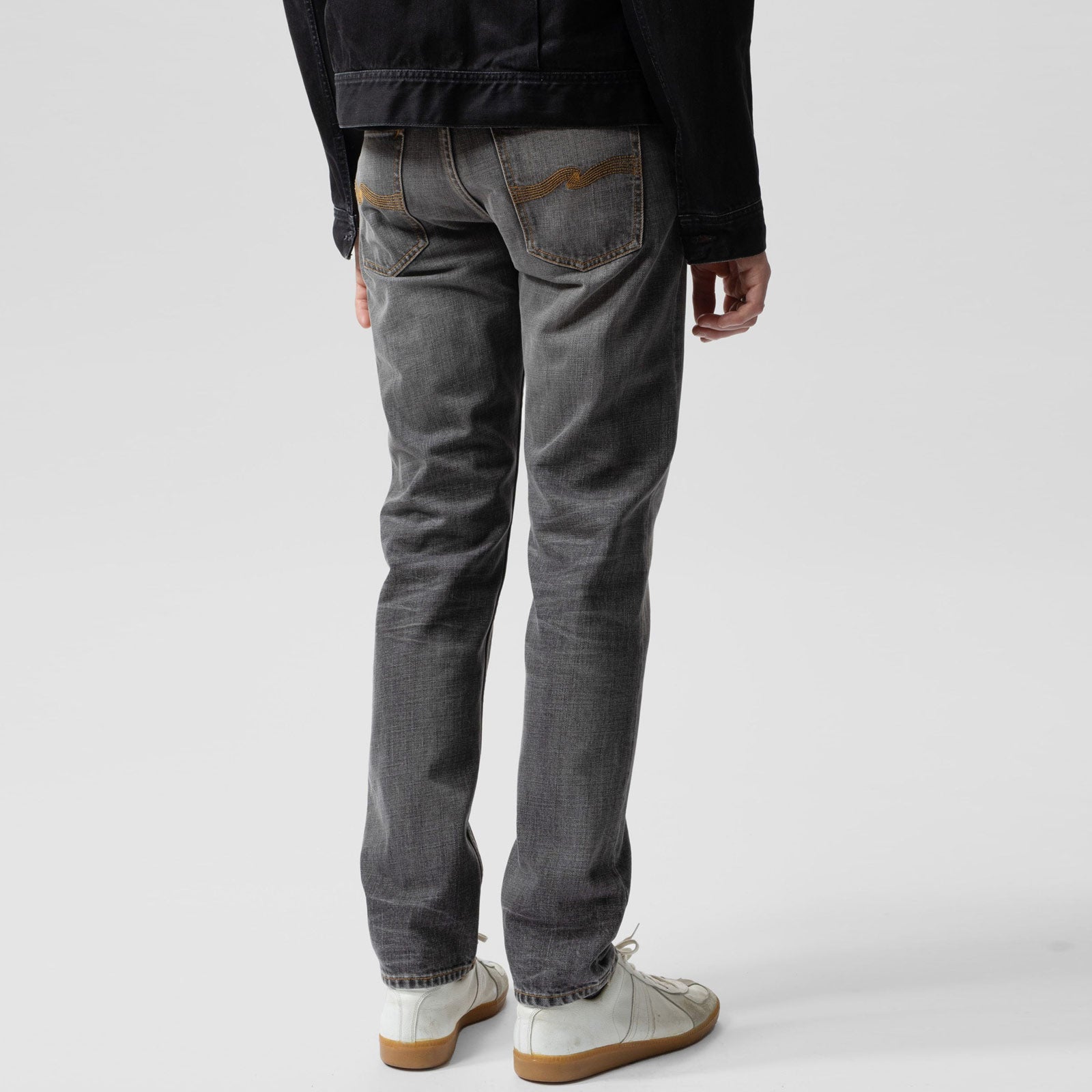 Steady Eddie II grey crosshatch Nudie Jeans