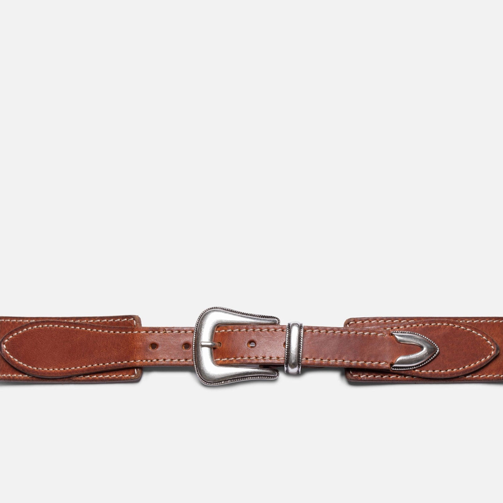 Western Ranch Suede Belt toffee brown Nudie Jeans
