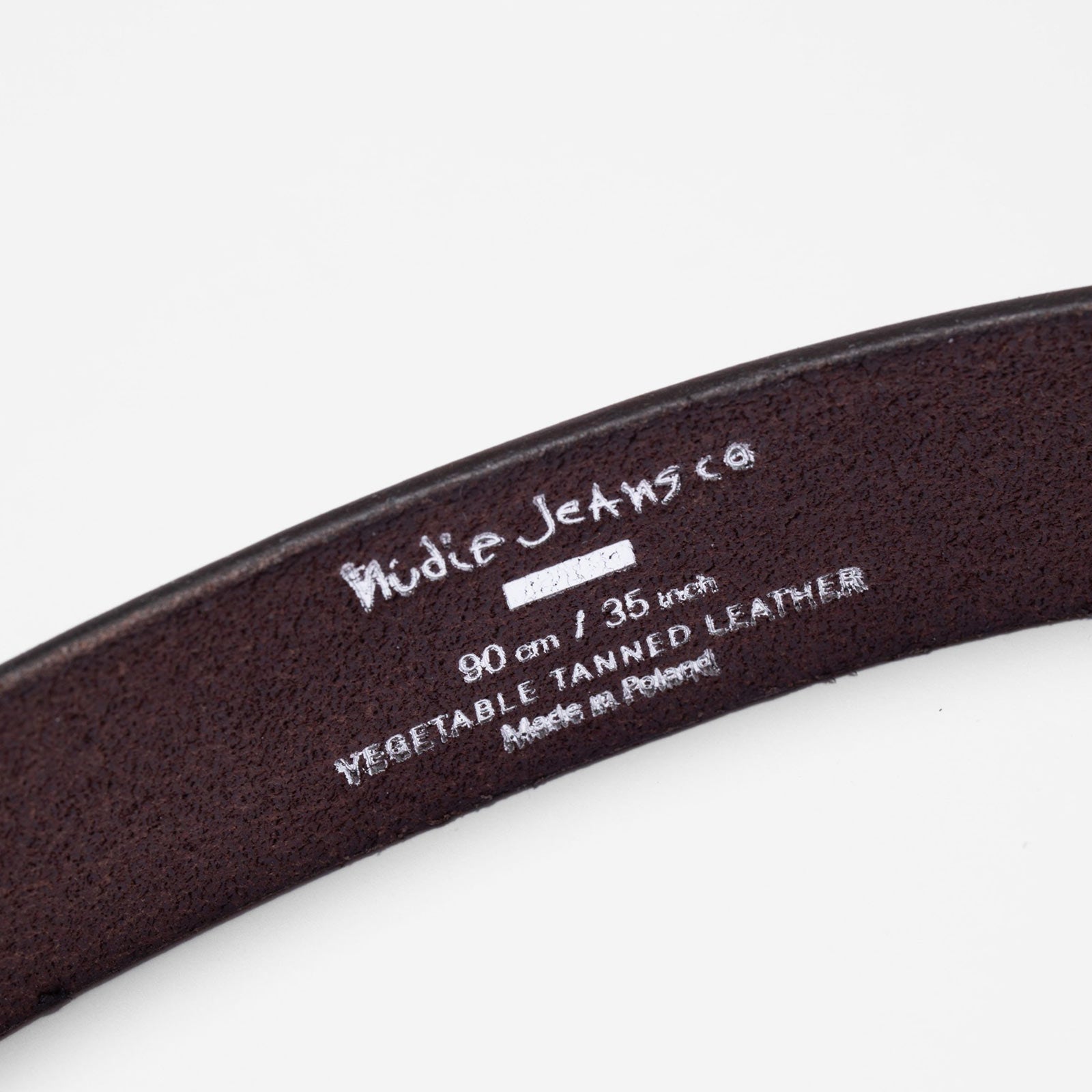 Western Silver Belt dark brown Nudie Jeans