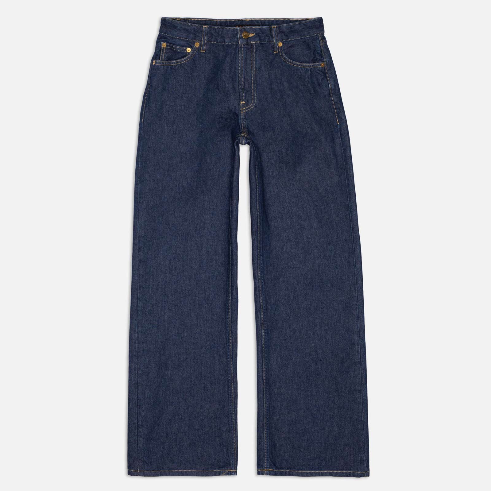 Wide Heidi classic blue Nudie Jeans
