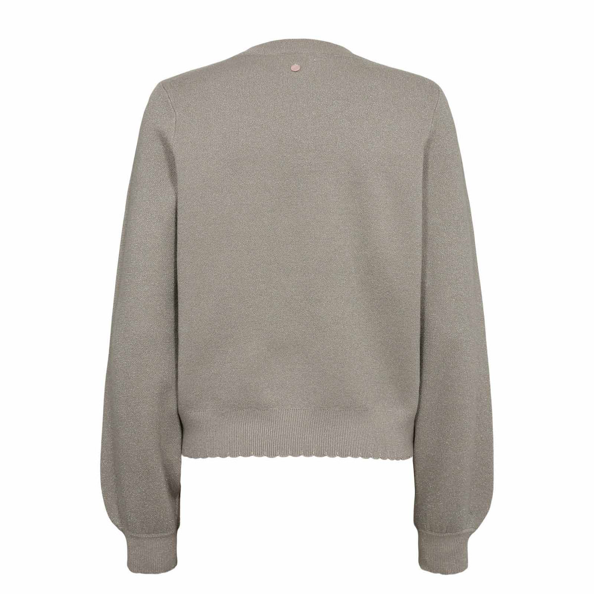 NUBir Solid Pullover gray morning