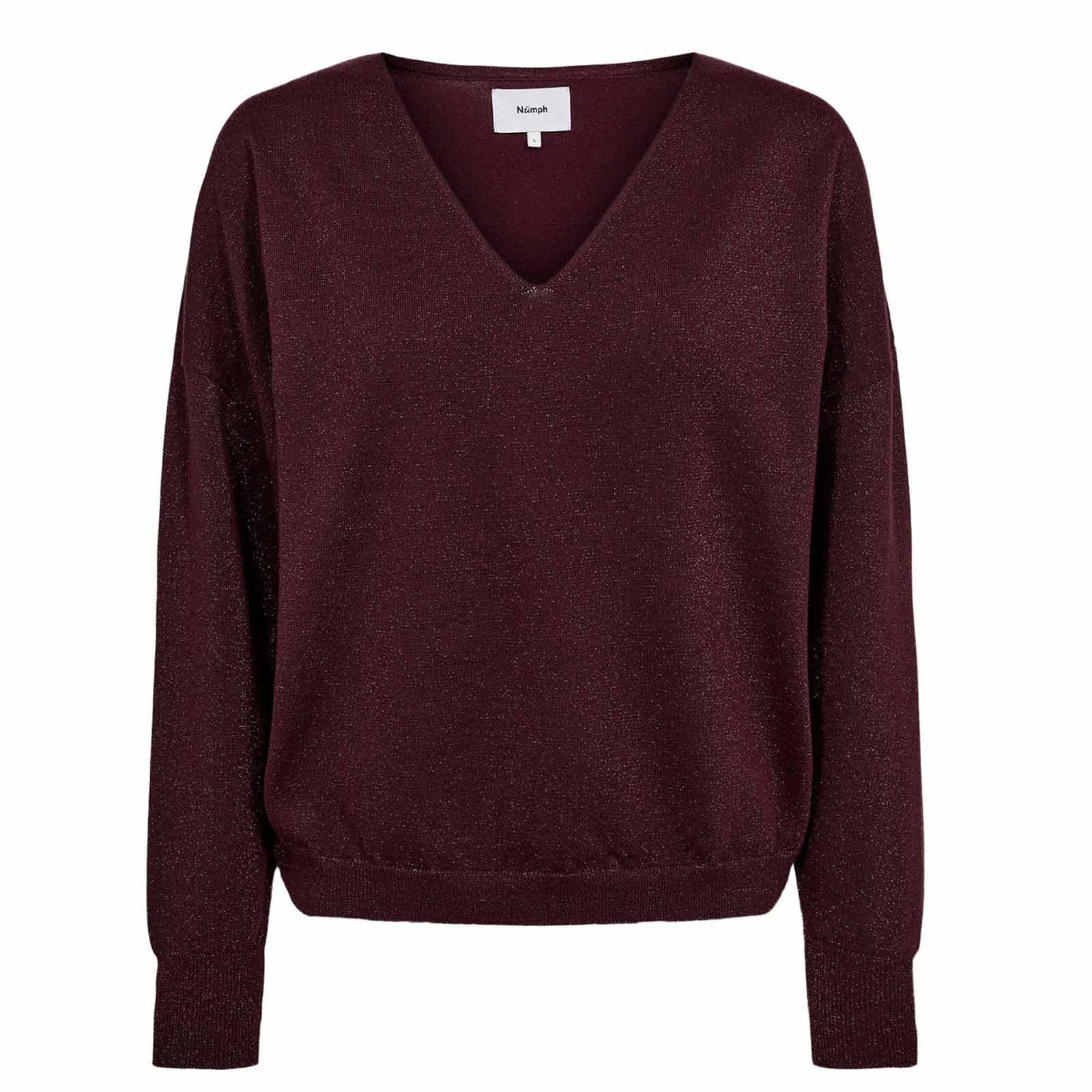Nudayletta Lurex V-Neck Pullover fig