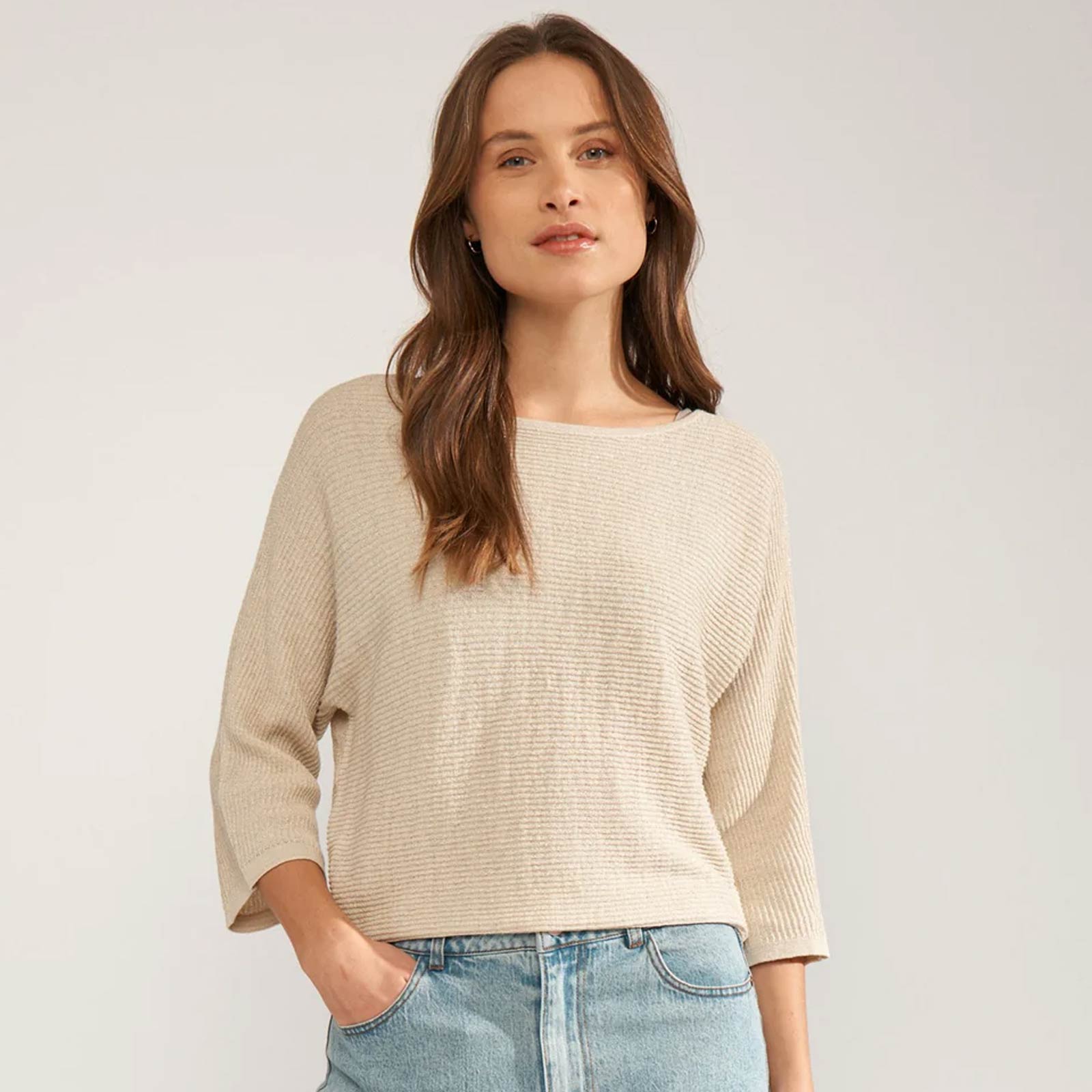 Nudinea Pullover whitecap gray Nümph