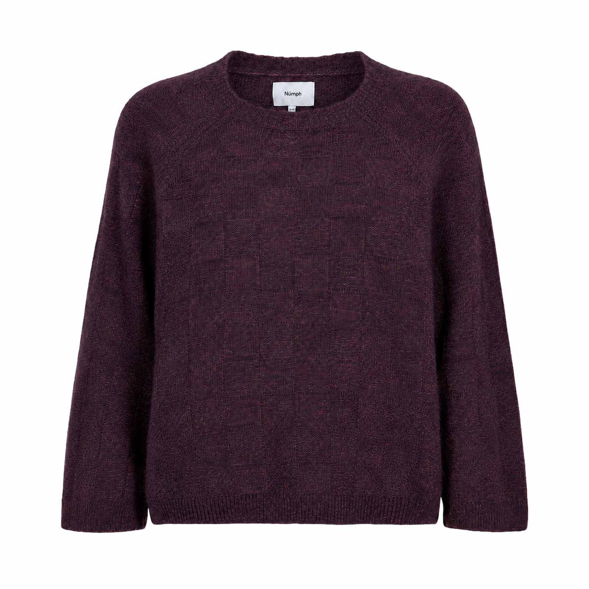 Nuriette Selma Check Pullover fig