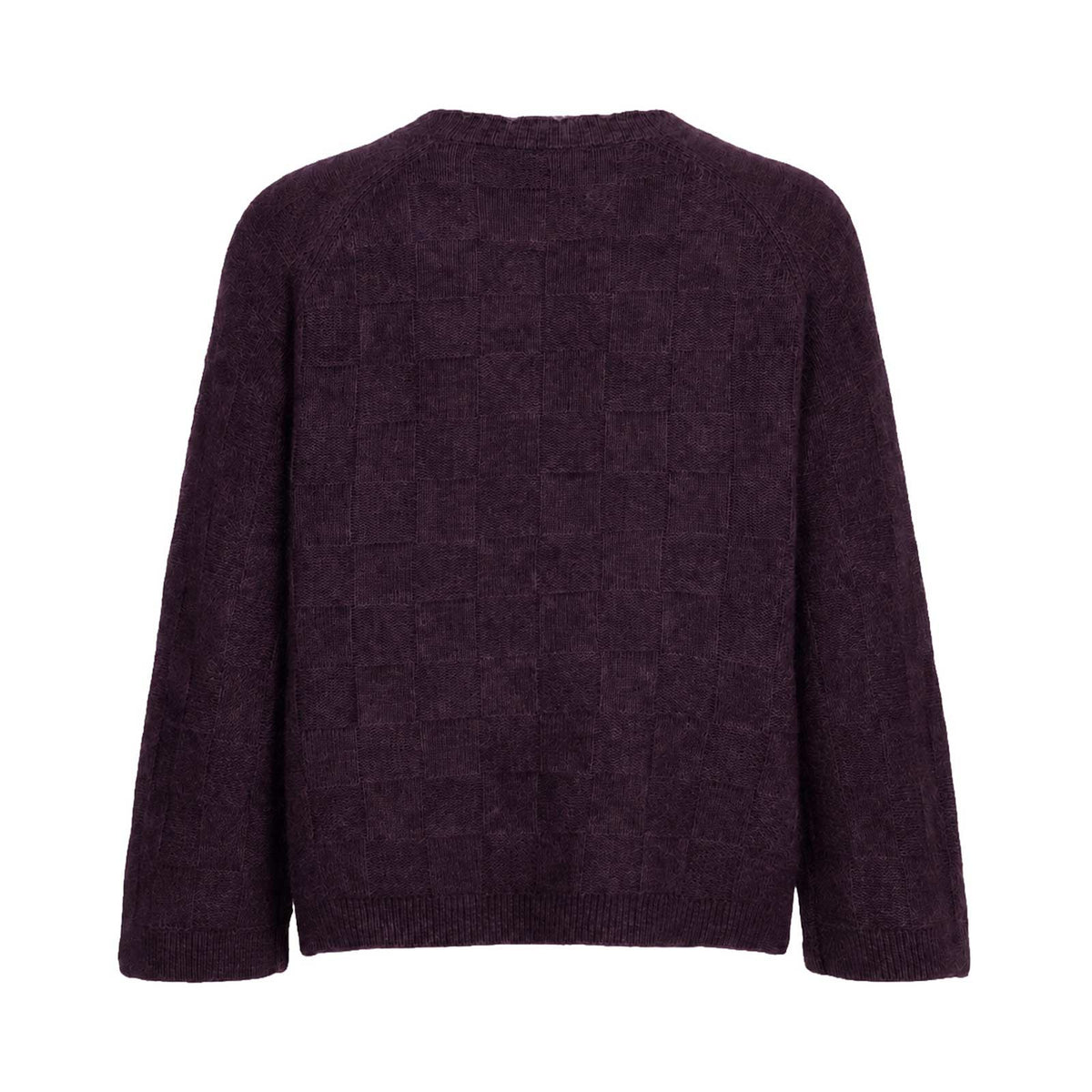 Nuriette Selma Check Pullover fig