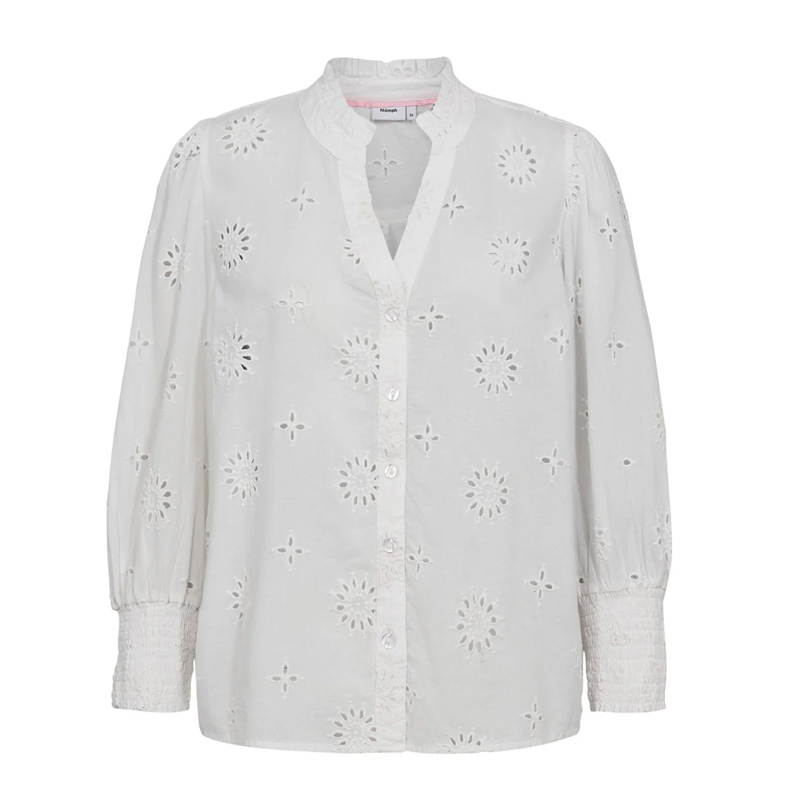 Nusammy Shirt bright white Nümph