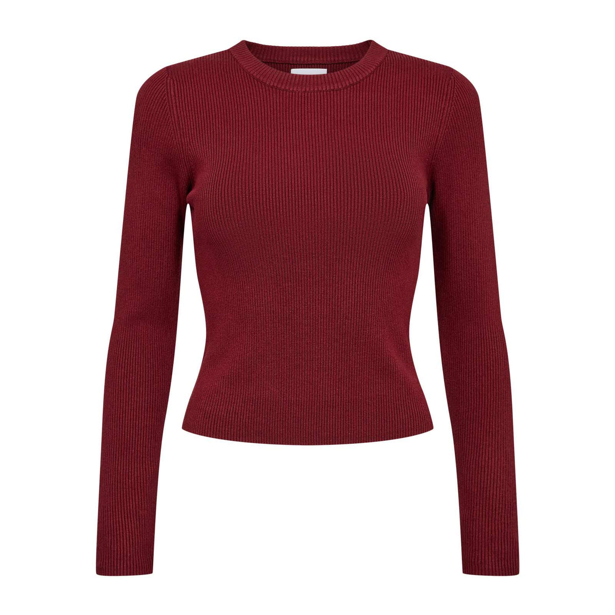 Nushelba Cropped Pullover syrah