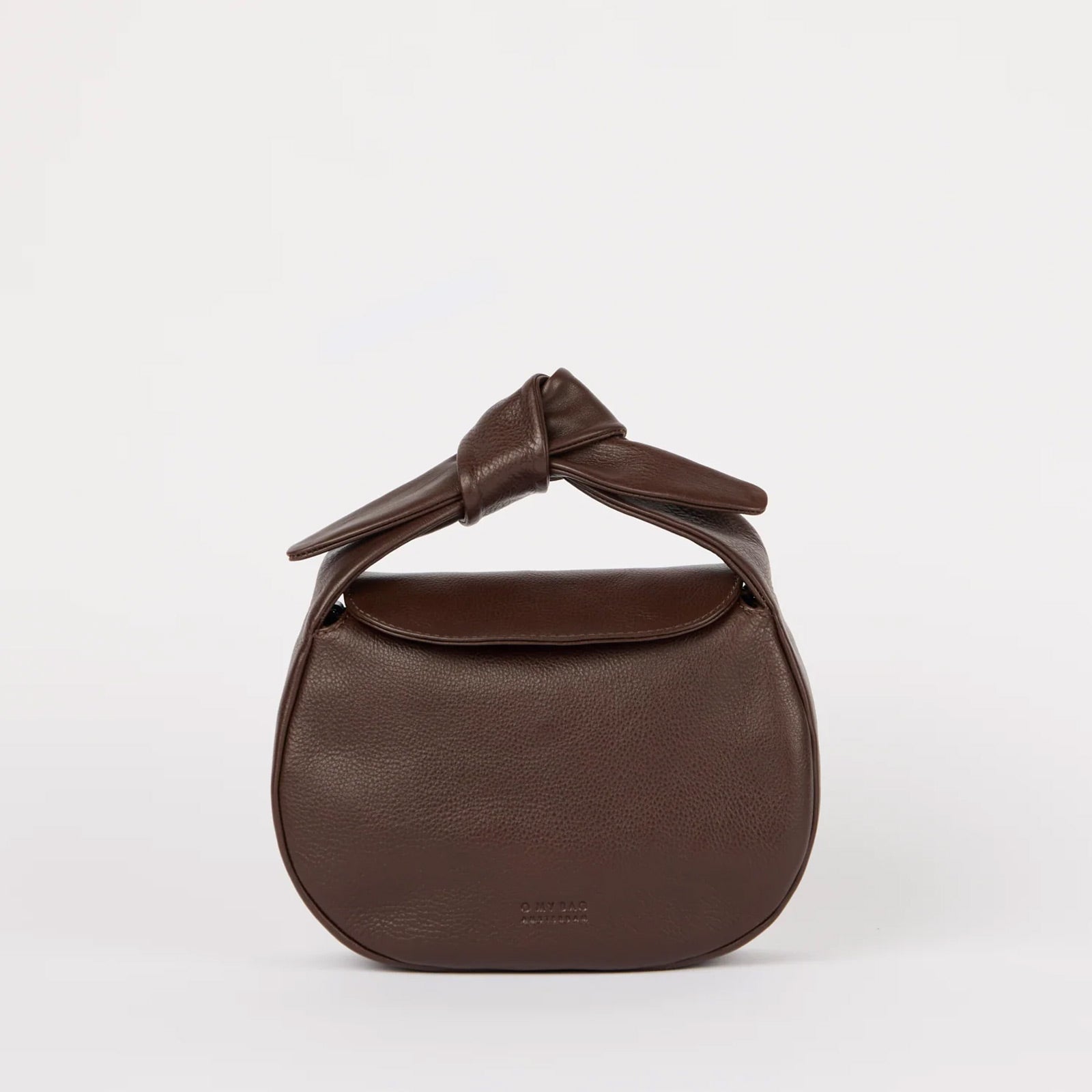 Coco Croissant Soft Grain Leather Bag chocolate O My Bag