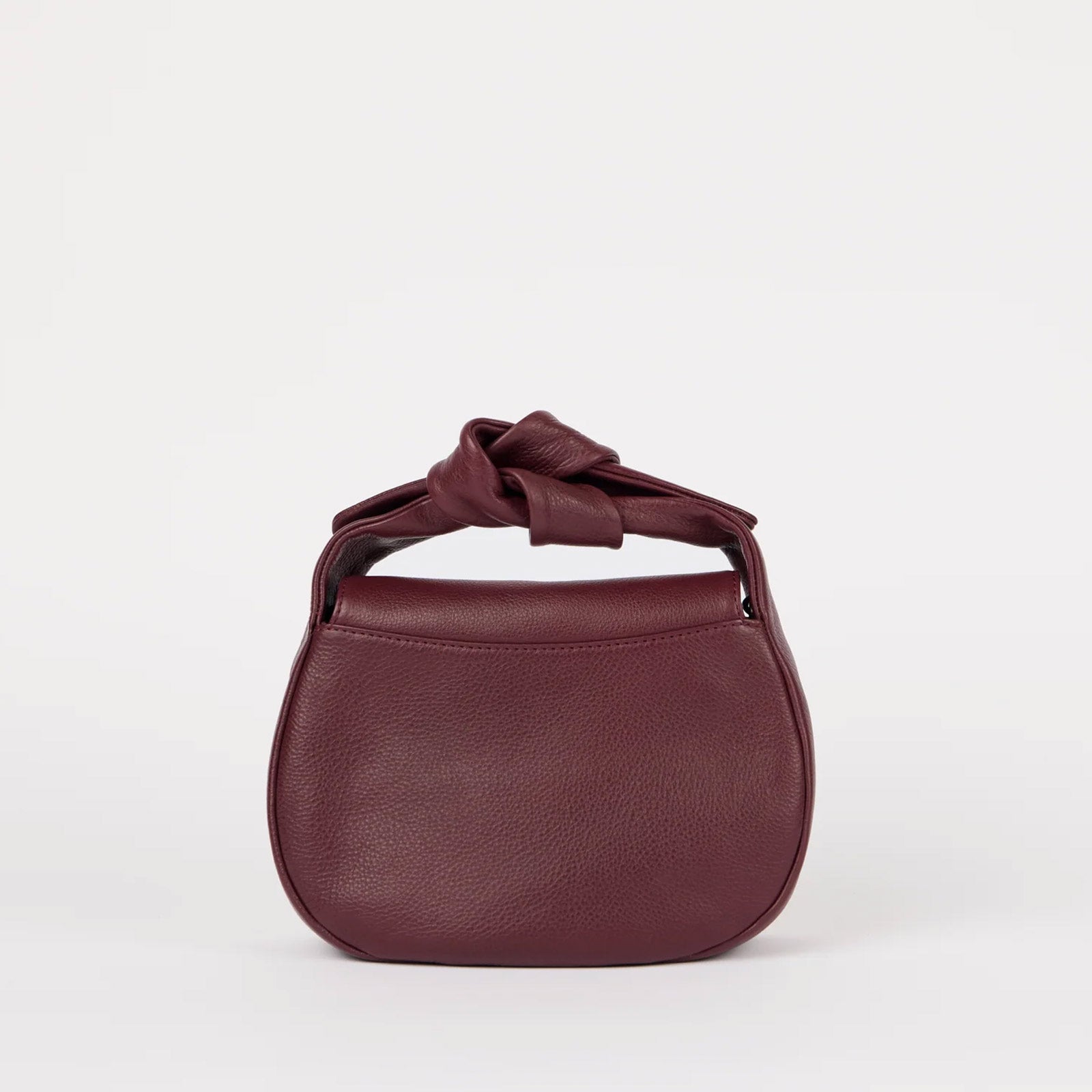 Coco Croissant Soft Grain Leather Bag dark cherry O My Bag