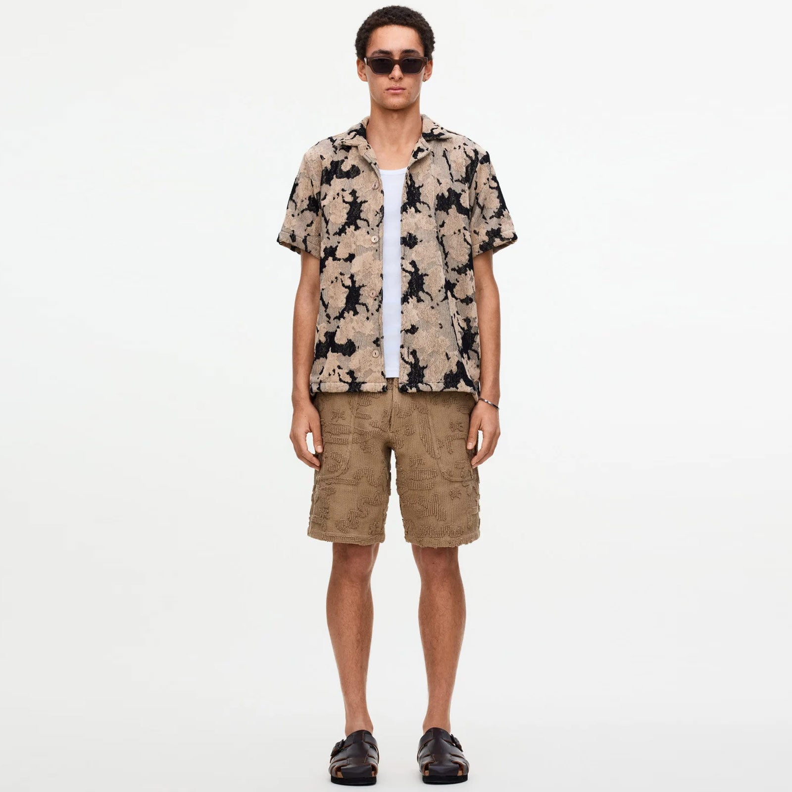 Cuba Terry Shirt jura contraste