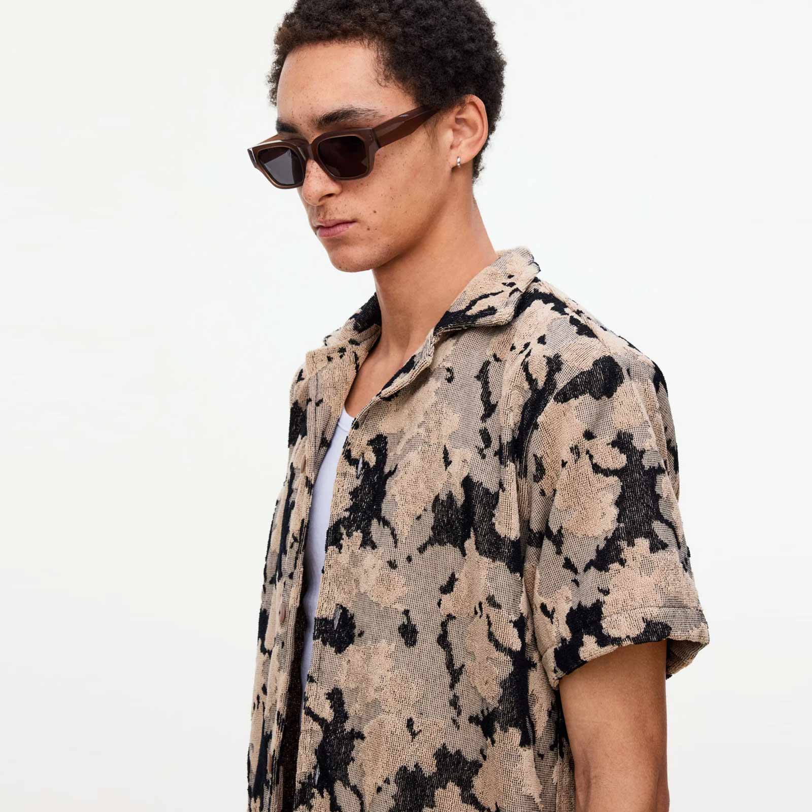 Cuba Terry Shirt jura contraste
