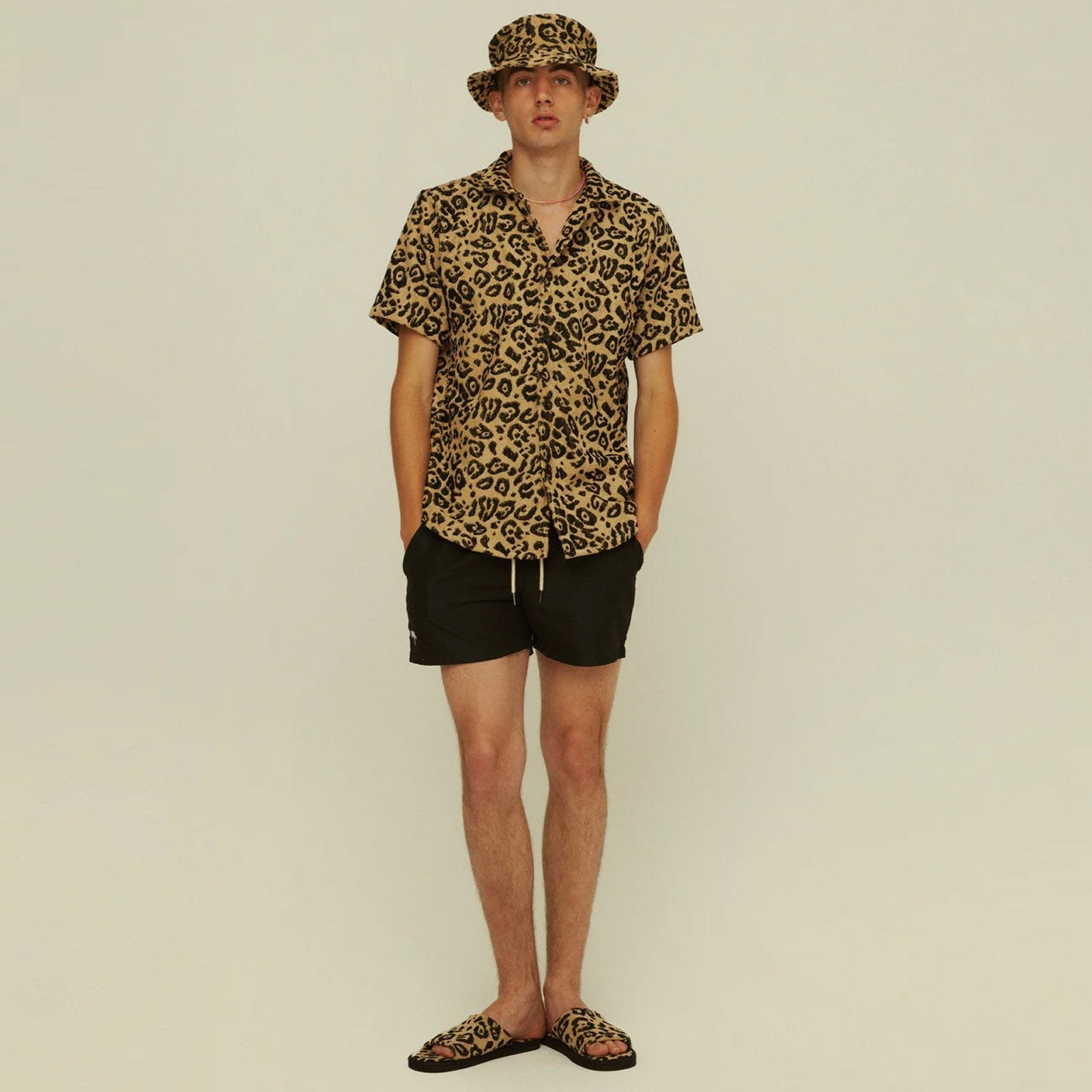 Leo Cuba Terry Shirt beige