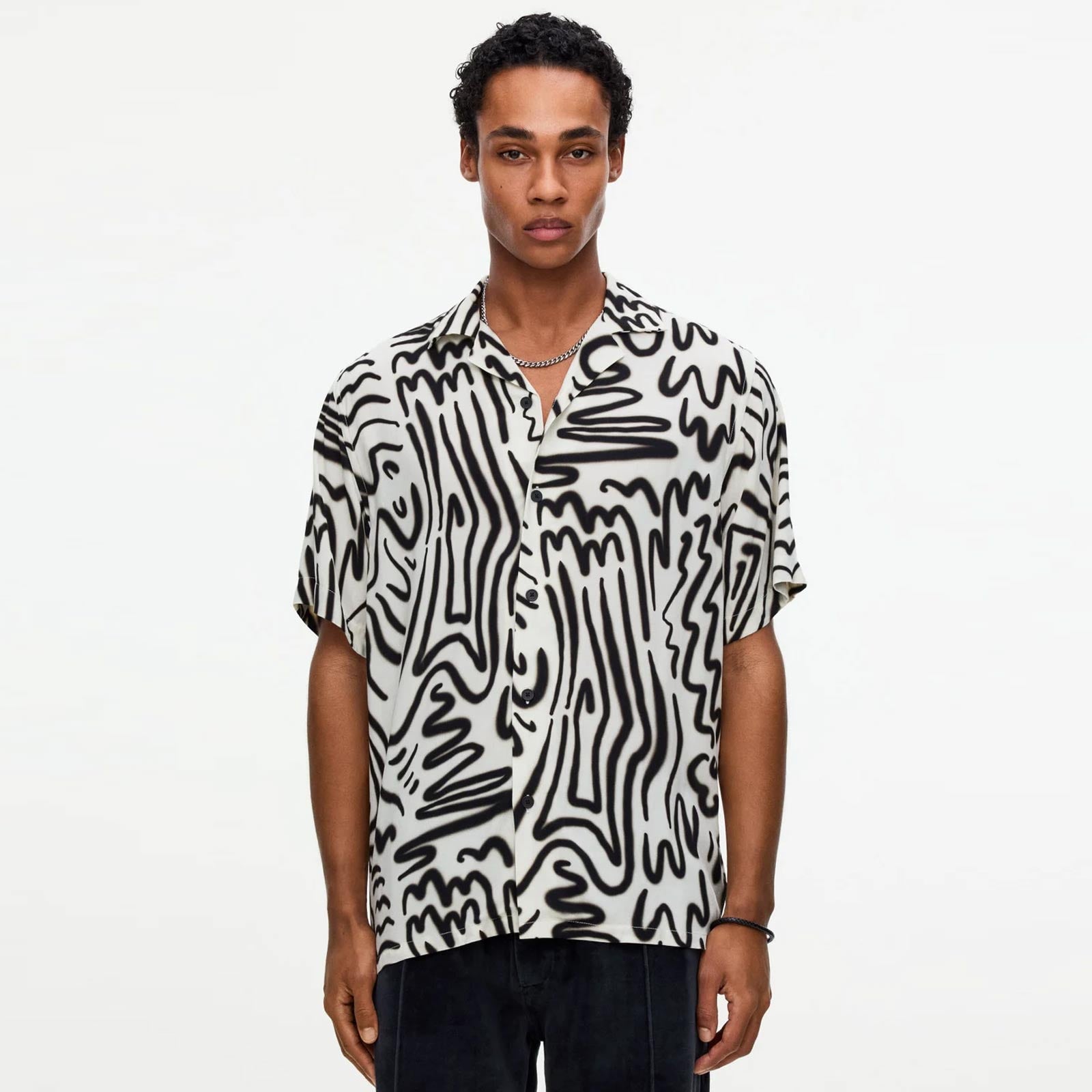 Aerosol Viscose Shirt white