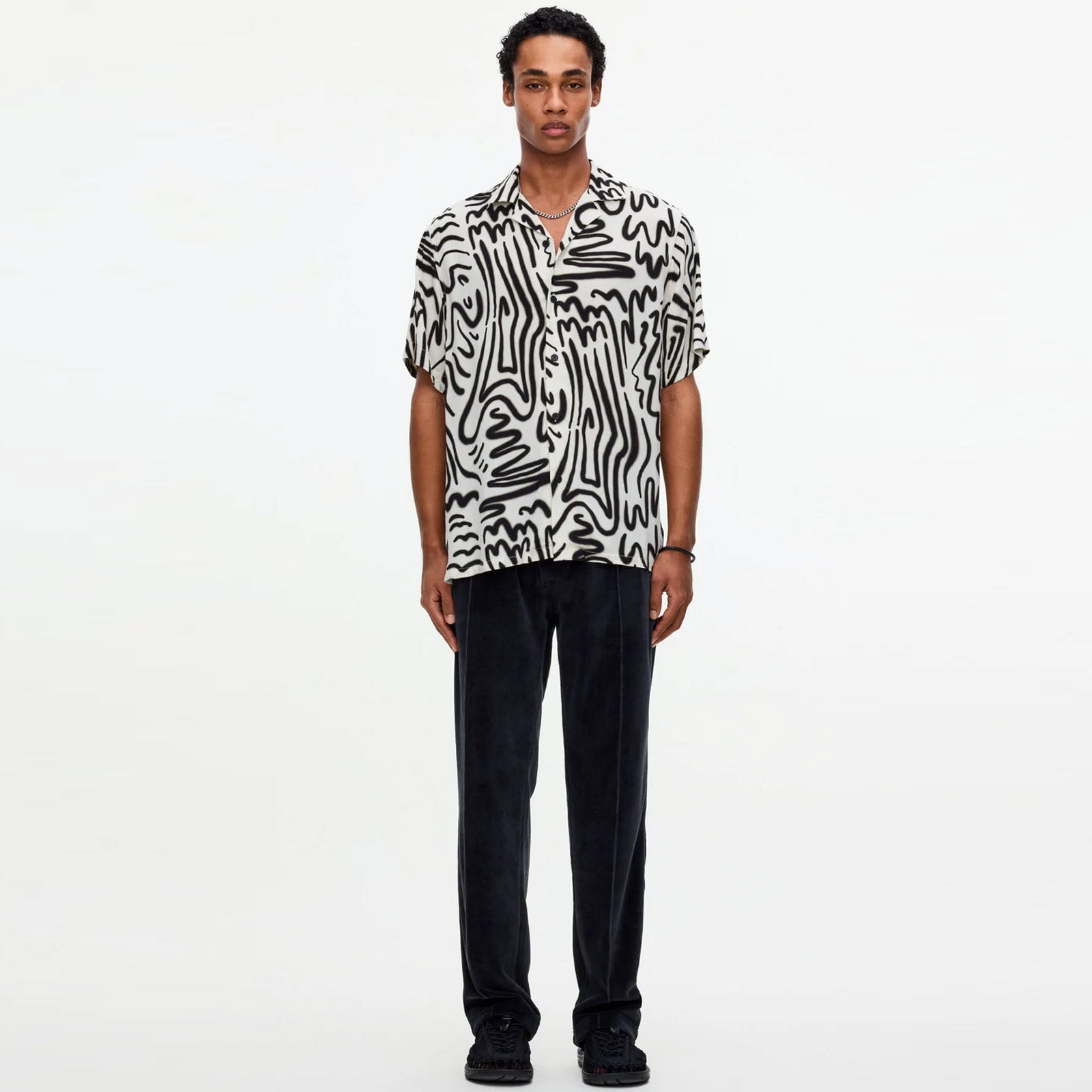 Aerosol Viscose Shirt white