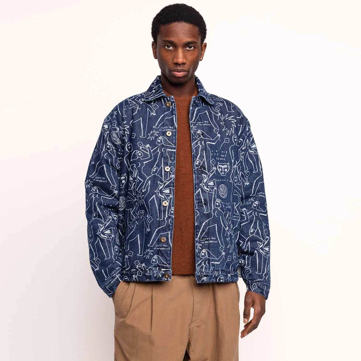 Akka Jacket blue denim