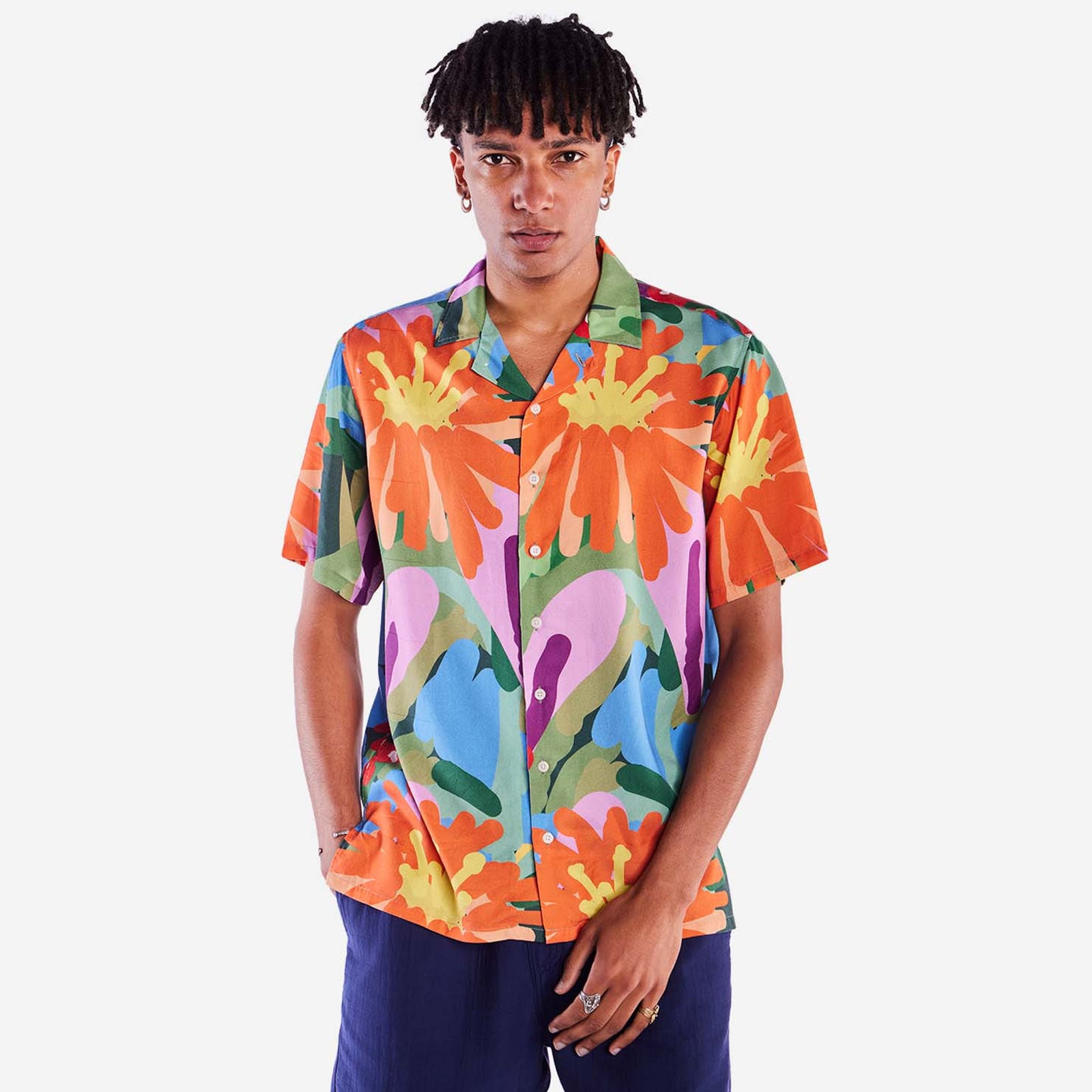 Aloha Shirt wildflowers