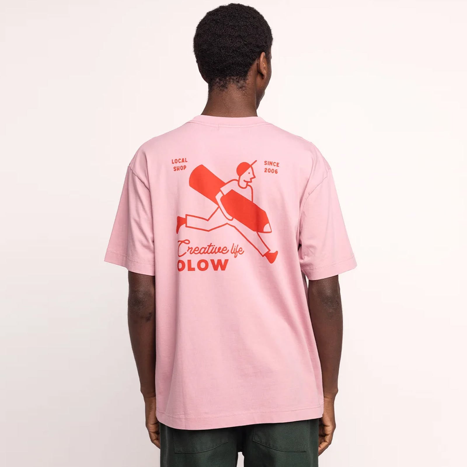 Creative Studio T-Shirt lila pink